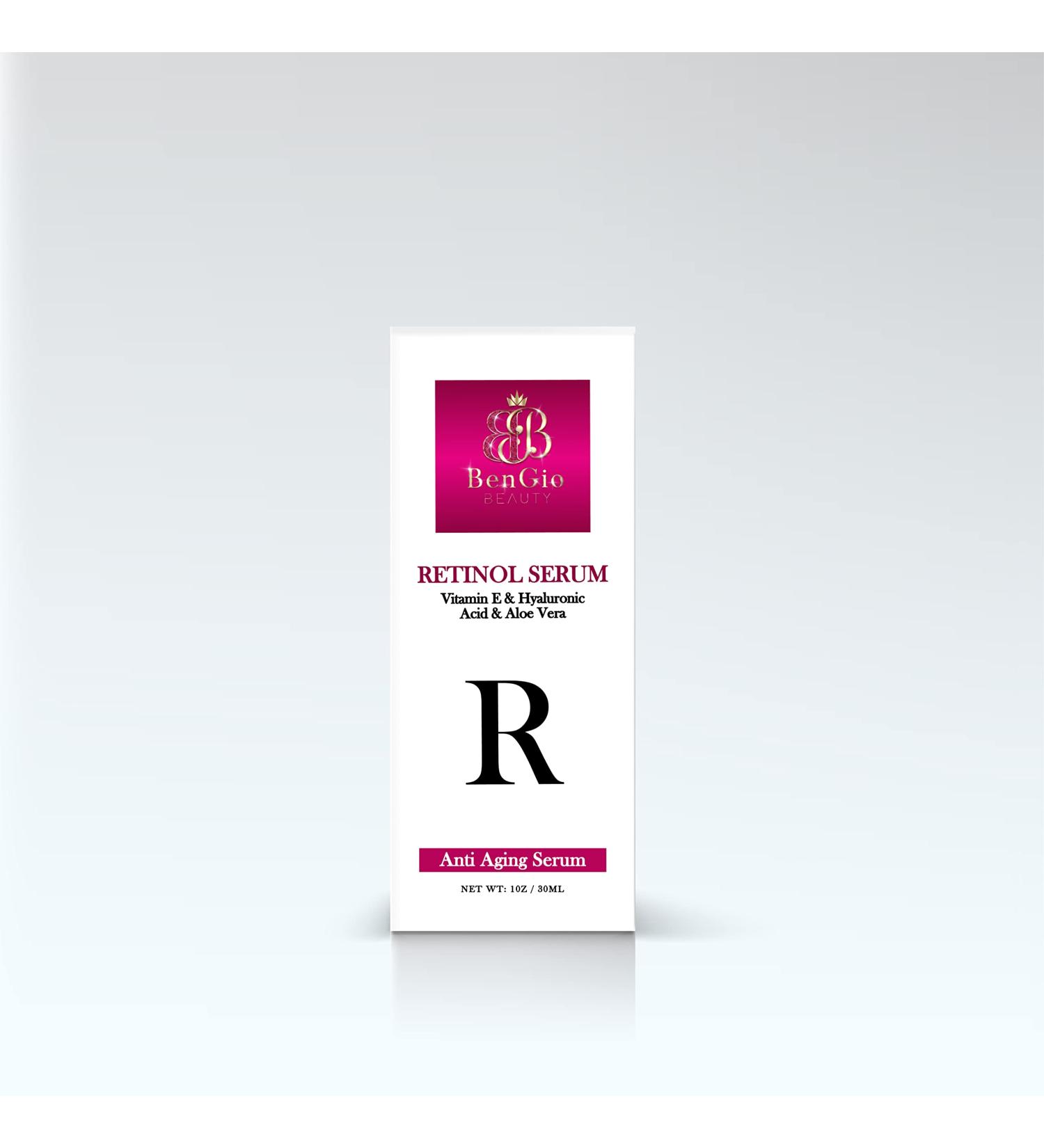 Buy Retinol Serum 2.5% with Hyaluronic Acid & Aloe Vera - Anti-Aging Skincare | Global Shipping - Buy Online on GoSupps.com