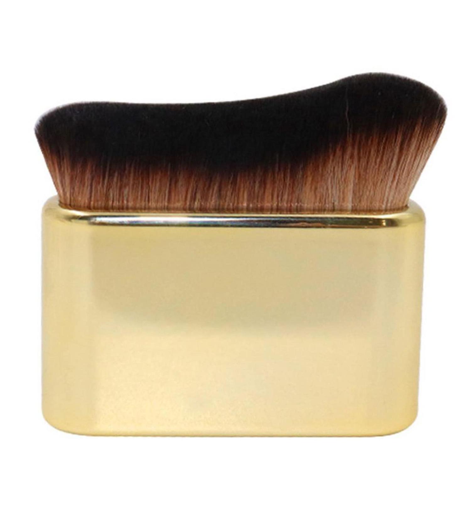 Angled Eyebrow Brush Kit - Soft Fabric Head Brushes - Gift for Friends and Family - Yellow - Buy Online on GoSupps.com