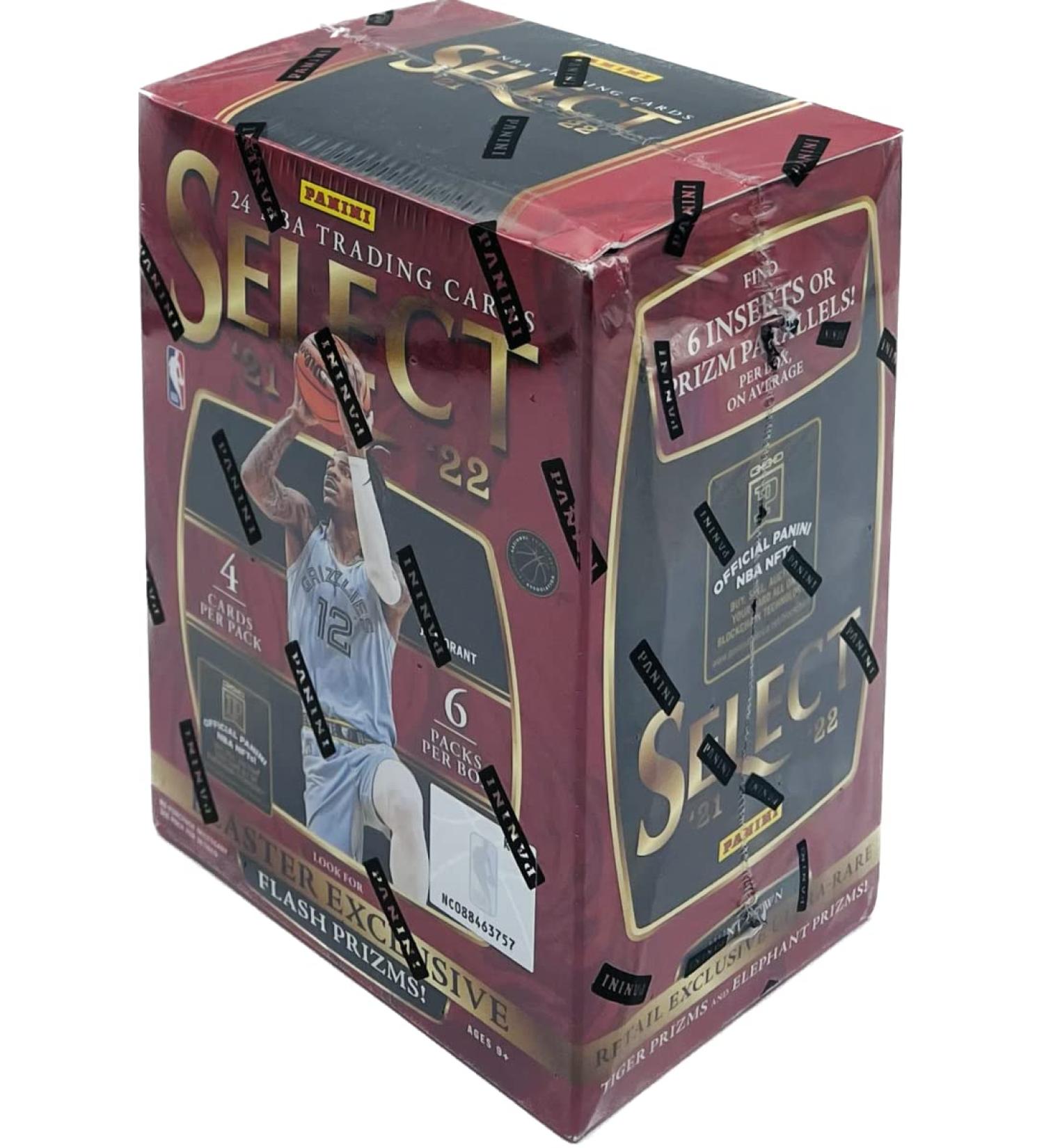2021-22 Panini Select Basketball 6-Pack Blaster Box (Flash Prizms)