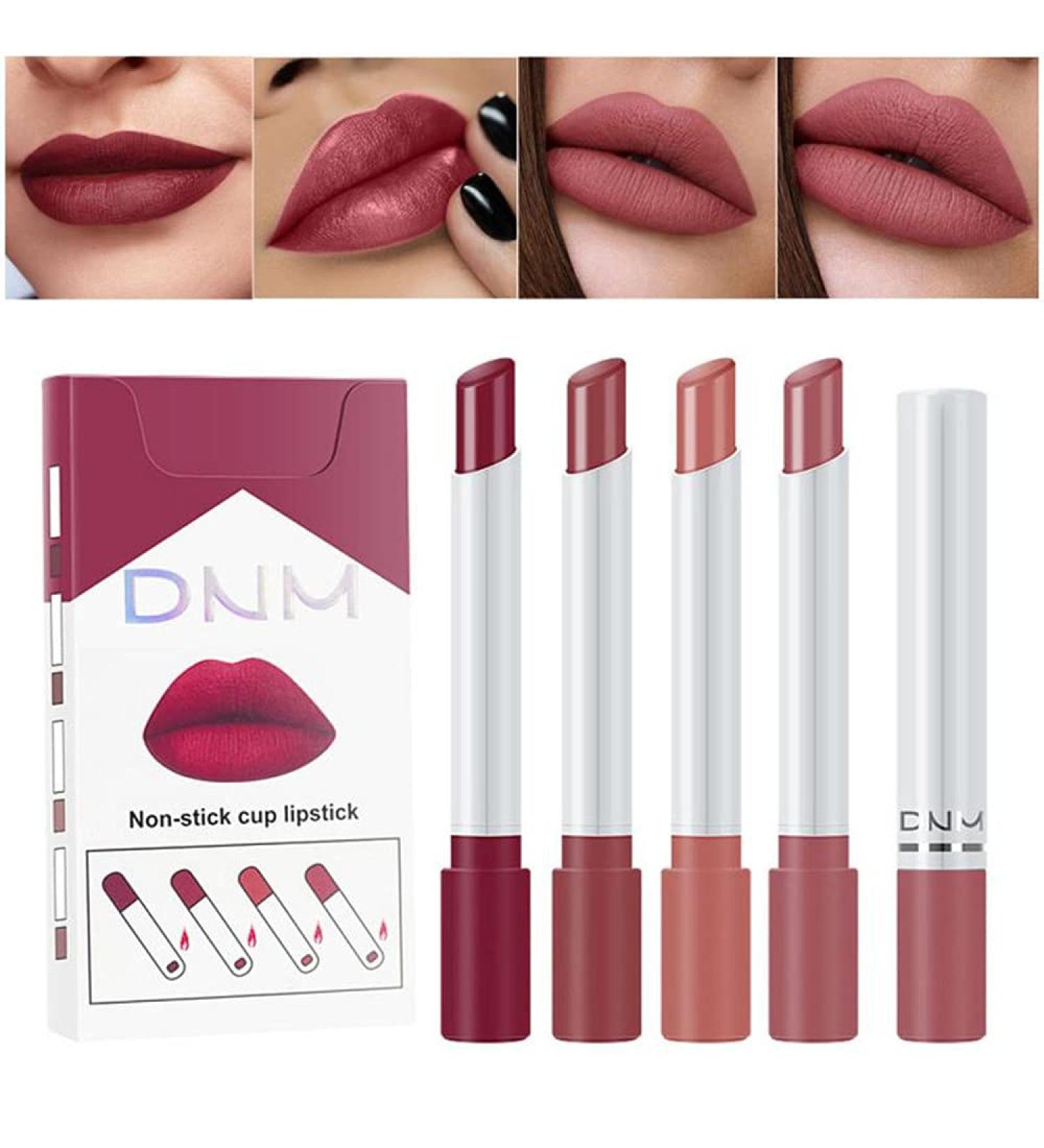 YOO Velvet Matte Creme Color Changing Lip Balm Set - Waterproof Long-Lasting Lipsticks & Gloss for Non-Stick Finish - Buy Online on GoSupps.com