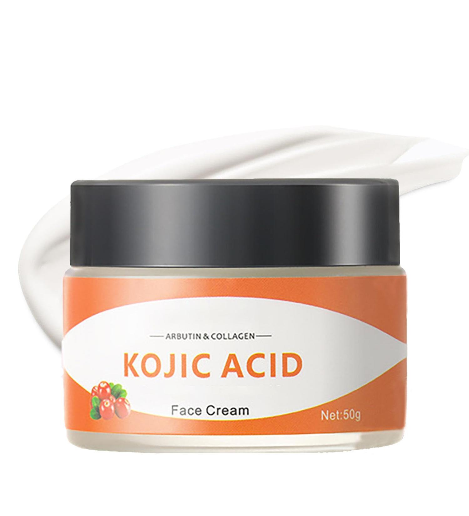 Kojic Acid Face Cream for Women - Skin Care Cream - Moisturising Cream for Dark Skin - Dark Spot Remover Cream - Anti Wrinkle Face Cream - Anti Aging Moisturizing Soothing Day & Night Cream - Buy Online on GoSupps.com