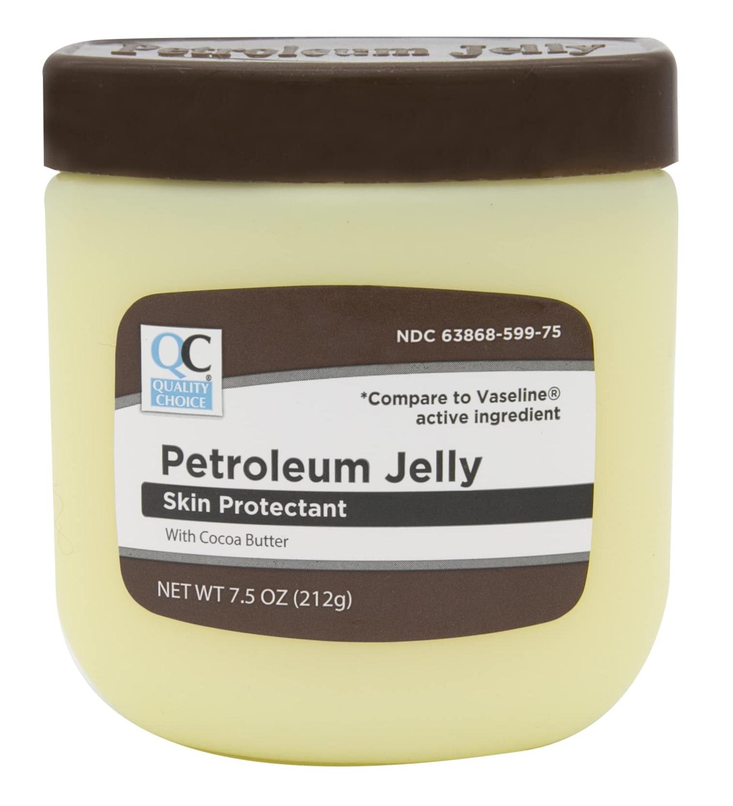 Quality Choice Petroleum Jelly with Cocoa Butter - Deep Moisturization & Skin Repair | 7.5 oz | International Shipping - Buy Online on GoSupps.com