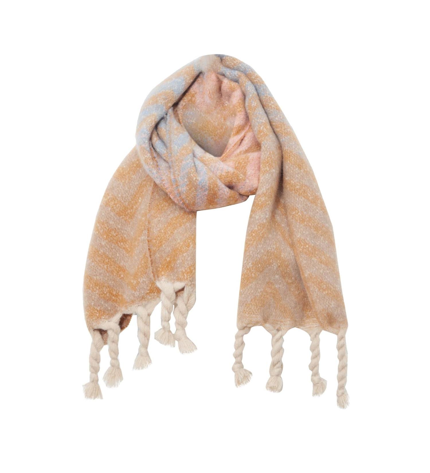 Elegant Women's Triangular Loop Scarf | Warm Cashmere Print - Perfect for Every Season - Buy Online on GoSupps.com