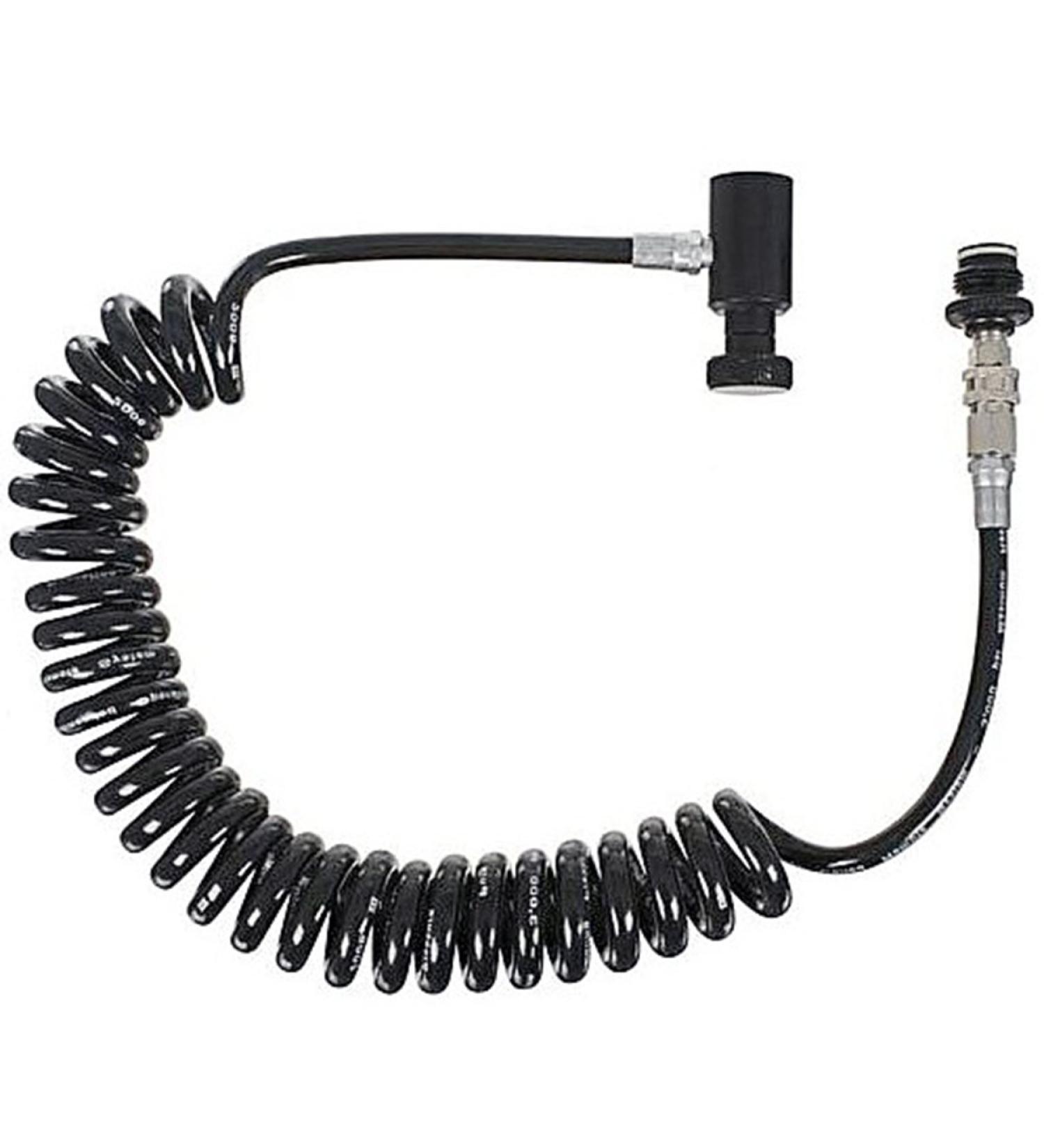 rap4 CO2 HPA Paintball Thick Coiled Remote QD ON/OFF