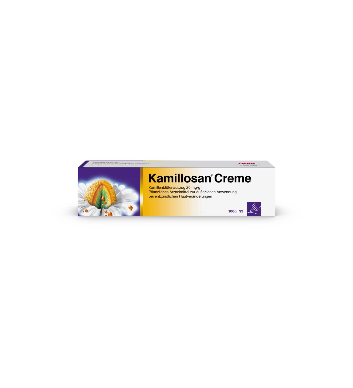 Kamillosan Cream 100g - Anti-Inflammatory Wound Healing Cream for Neurodermatitis & Eczema Care - Buy Online on GoSupps.com