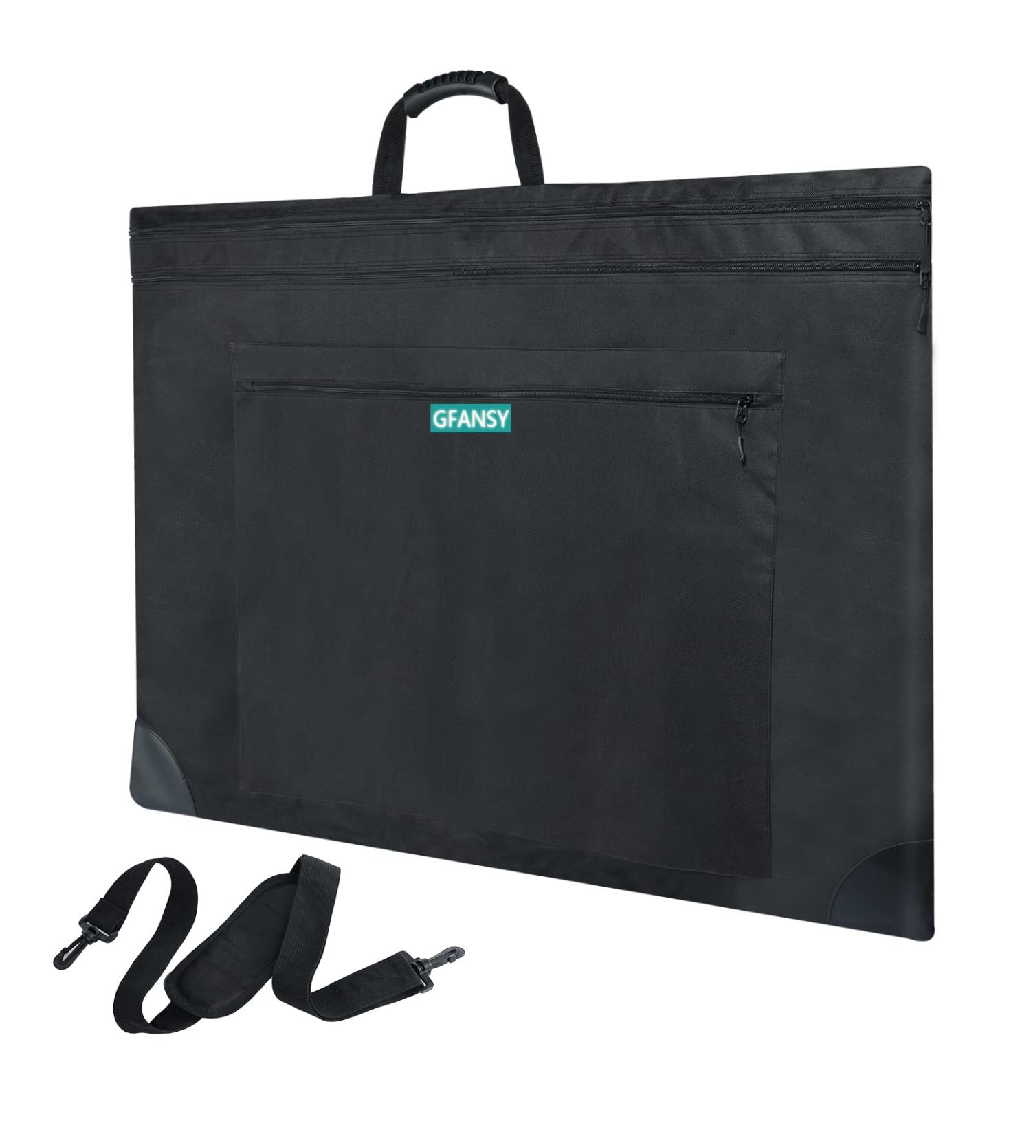 GFANSY Art Portfolio Tote Bag 24x36 | Soft Folder for Artwork | 600D Oxford Artist Case with 3 Storage Bags & Shoulder Strap - Buy Online on GoSupps.com