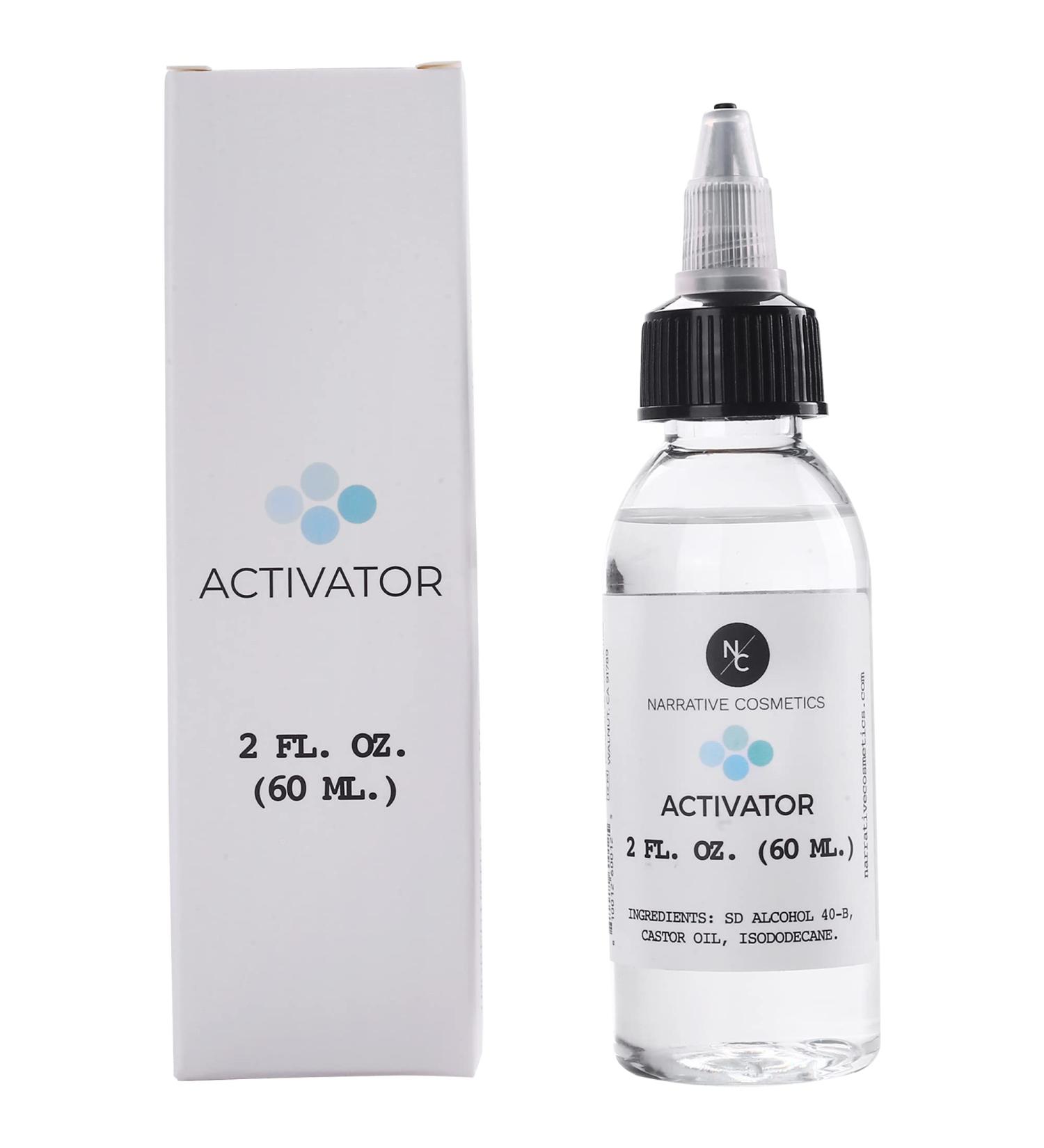 Narrative Cosmetics Alcohol Palette Activator - 2 Fl Oz (60ml) for Special FX Makeup, Theater, Film, Halloween - Buy Online on GoSupps.com