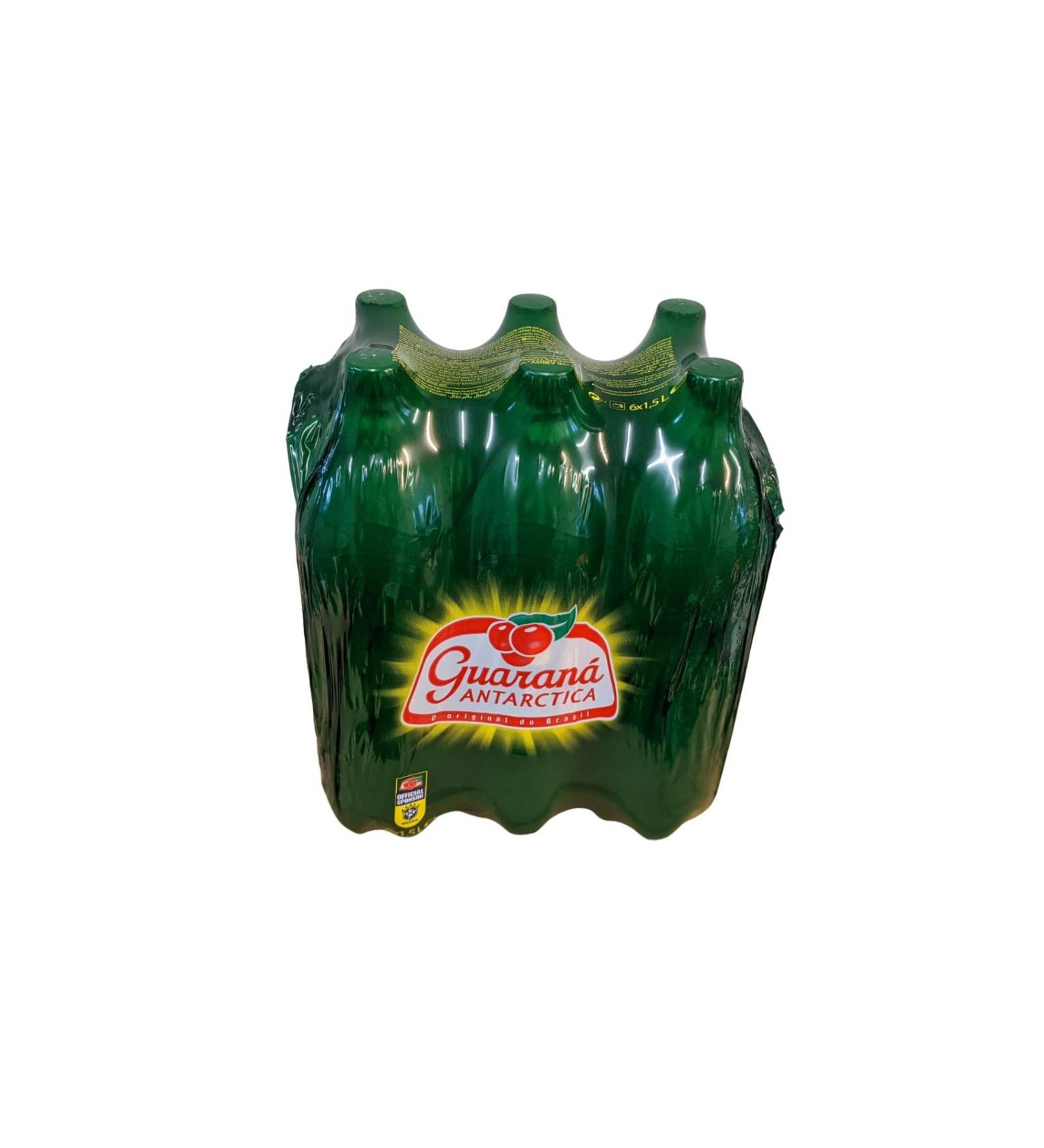 Buy Guarana Antarctica Sparpack 6x1.5L - Refreshing Brazilian Soft Drink - Fast International Shipping - Buy Online on GoSupps.com