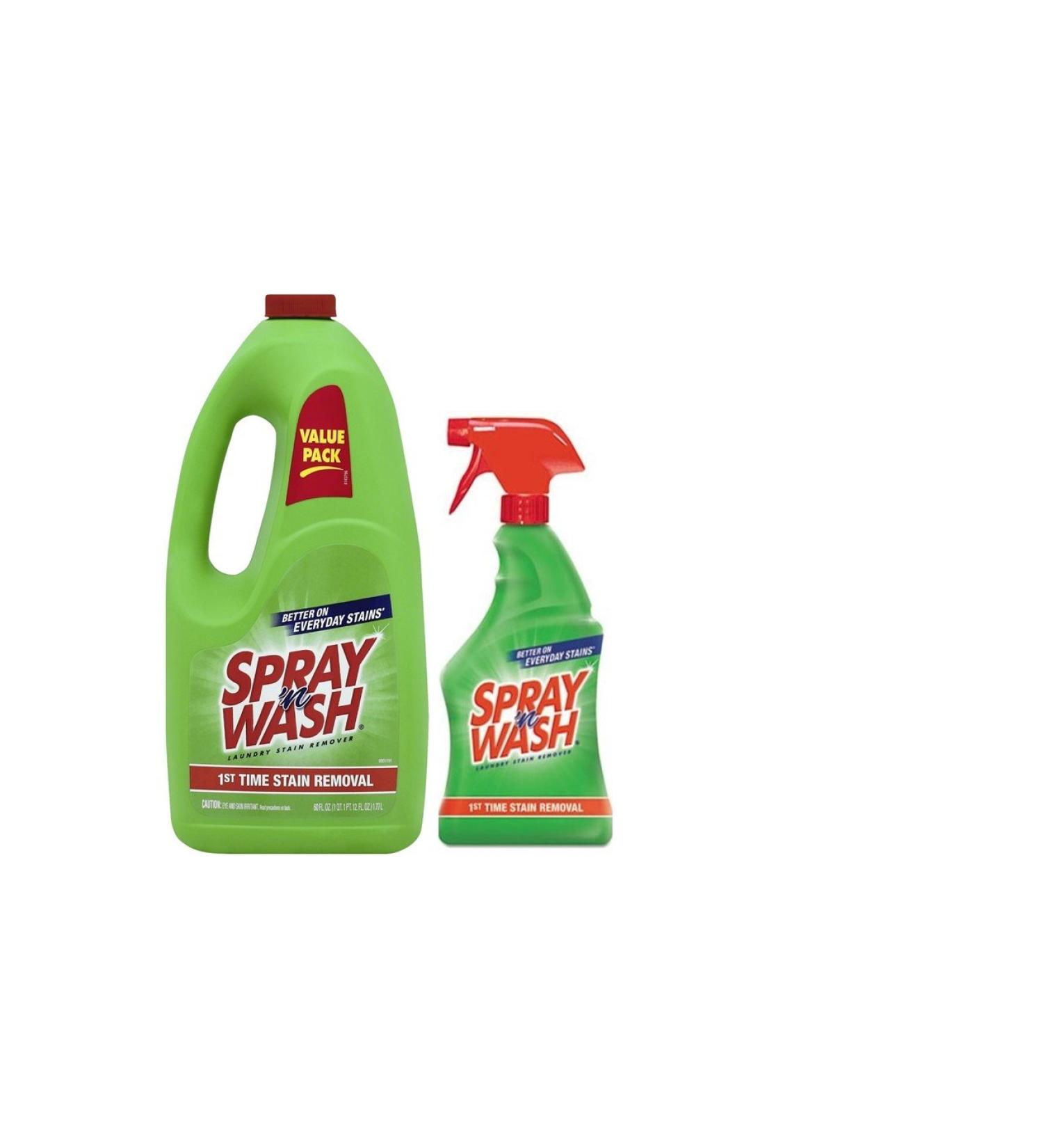 Buy Spray N Wash Laundry Stain Remover 22oz - Refill Included | Fast International Shipping - Buy Online on GoSupps.com