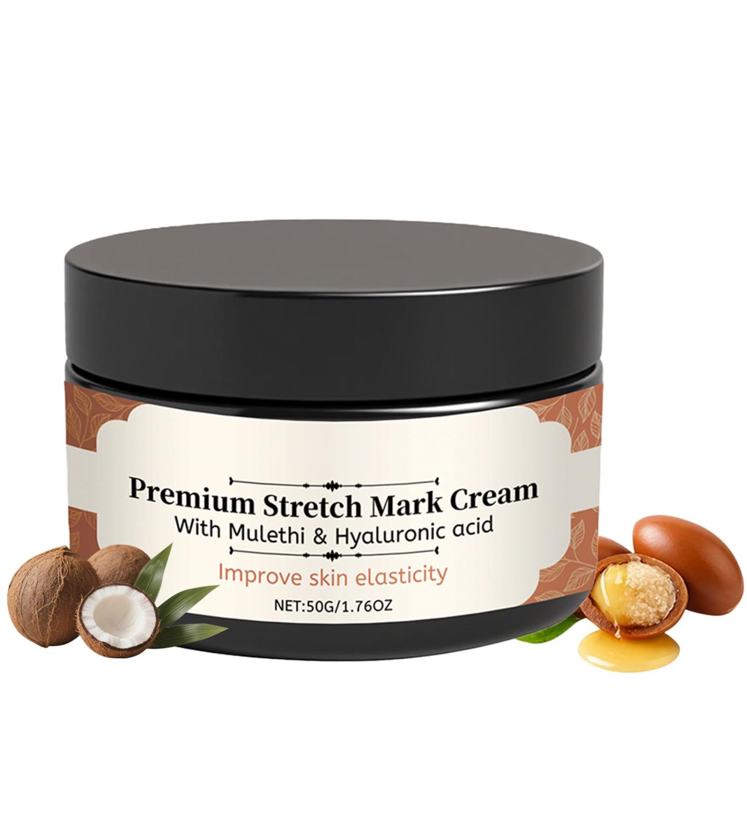  G n rique Stretch Mark Cream for Pregnancy | 50g Pregnancy Belly Care | Non-Greasy Texture Prevents Stretch Marks and Improves Skin Elasticity | Moisturizing and Preventative - Buy Online on GoSupps.com