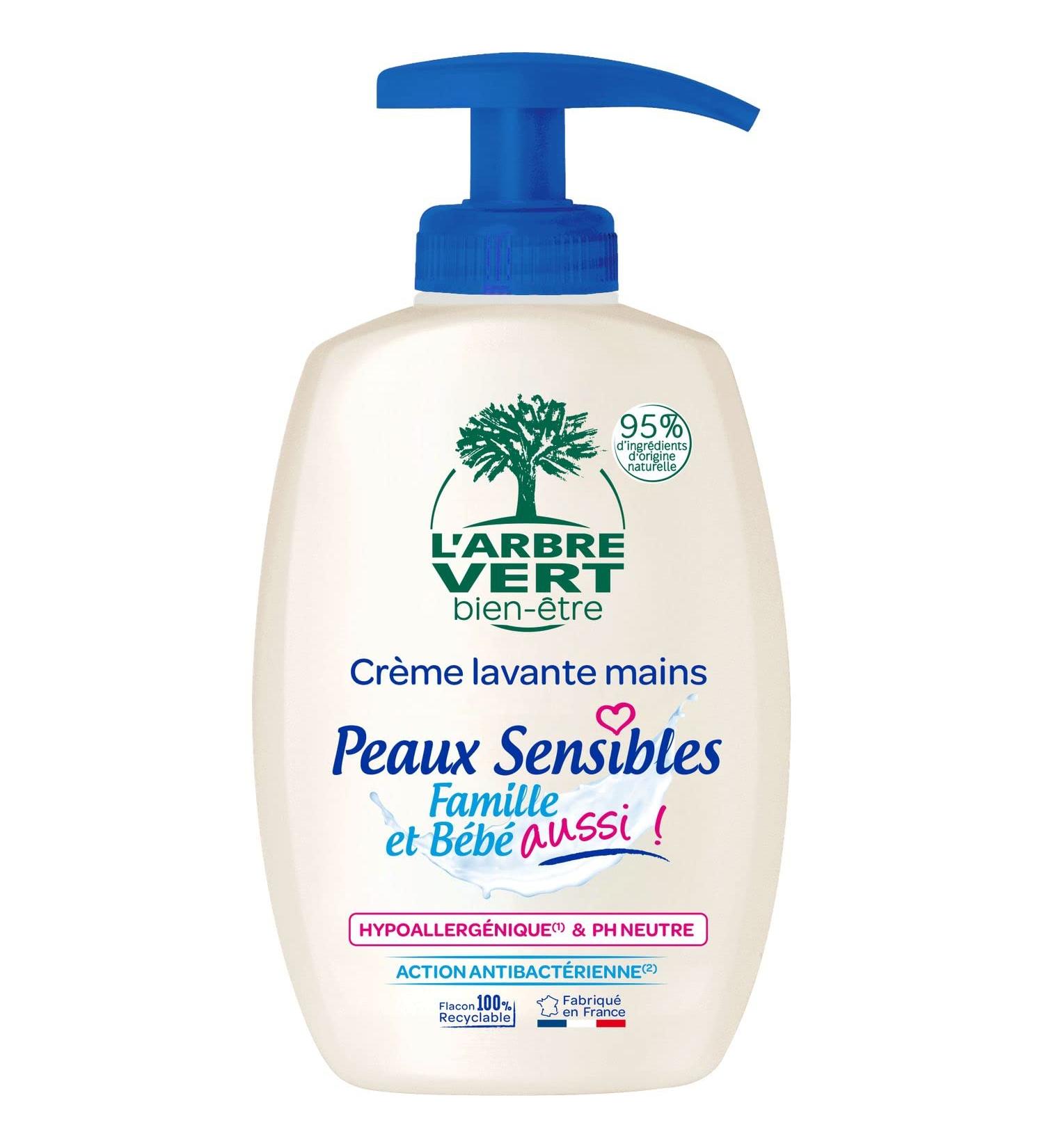 Hand wash cream for sensitive skin organic pump 300 ml Artgreen