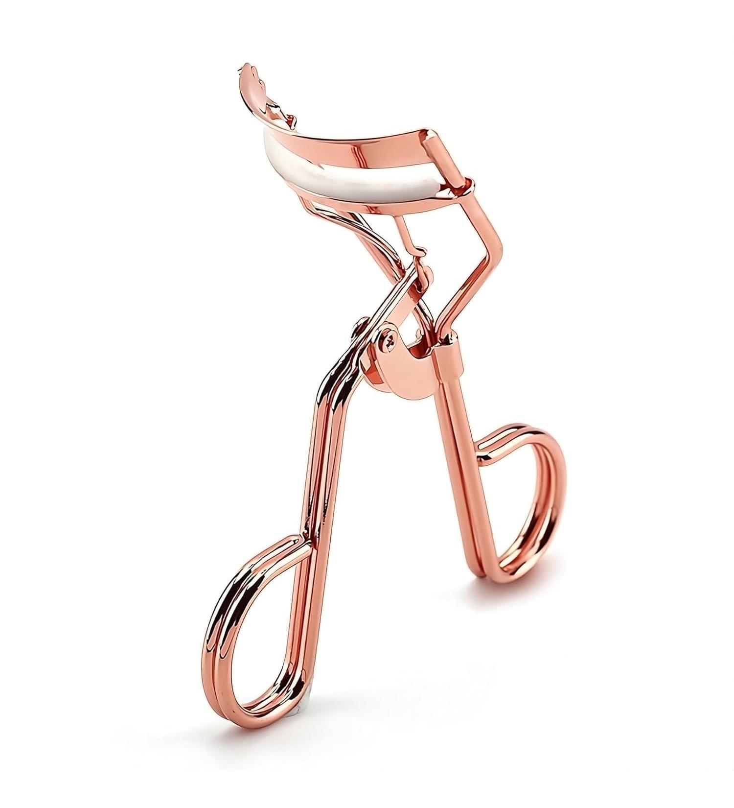 Vegan Eyelash Curler - Eye-Opening Tool for Lifted Lashes | Safe & Gentle with Extra Rubber Pad - Buy Online on GoSupps.com