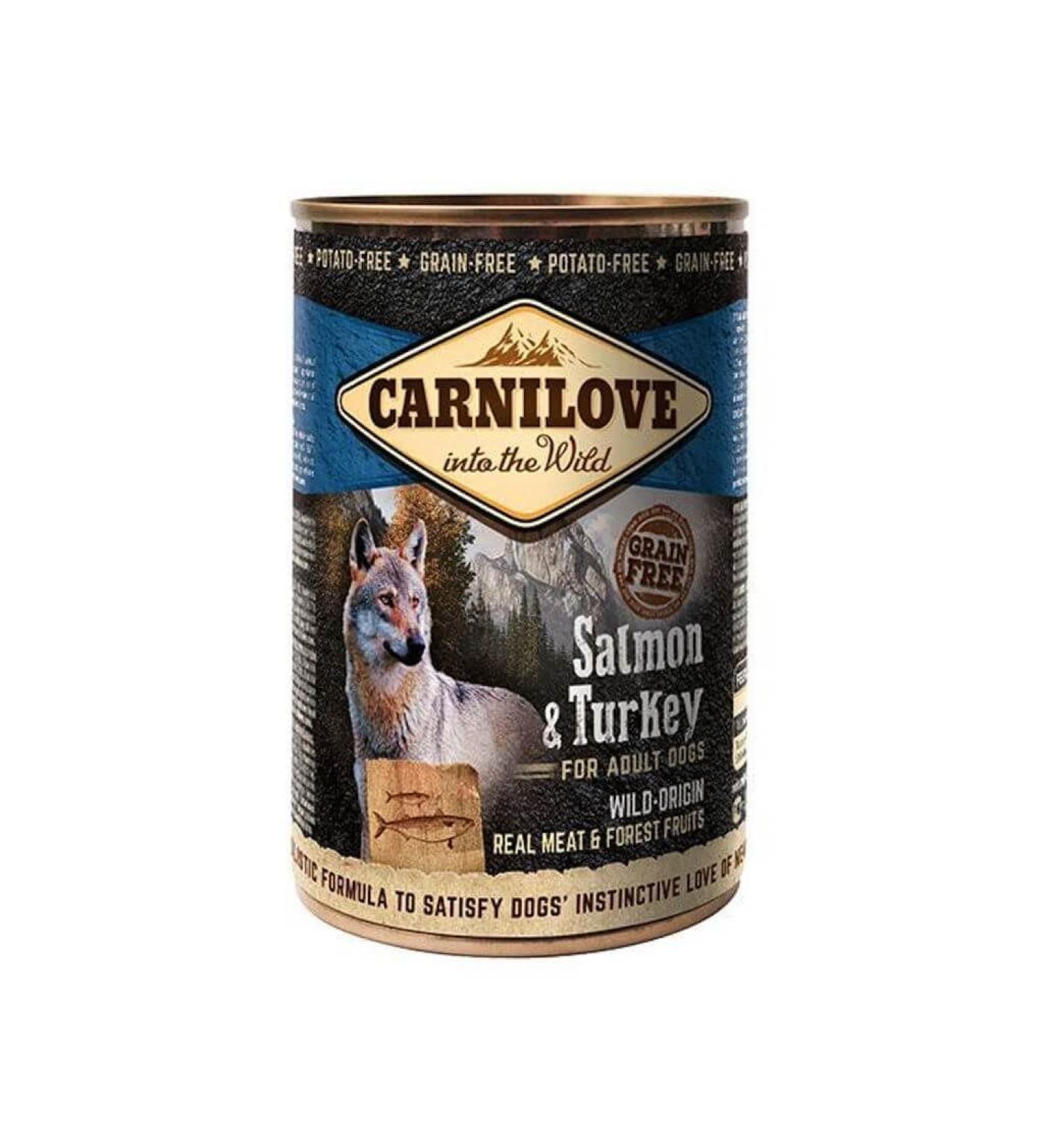 Clove Dog AD Salmon/Turkey b/400 g (100132) NID Franc