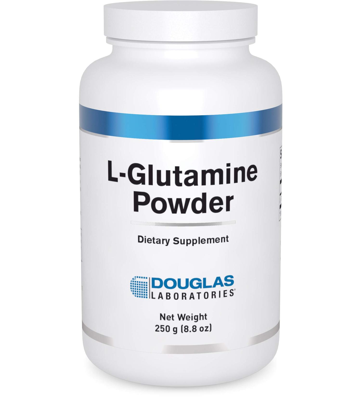 Douglas Laboratories L-Glutamine Powder | Supports Structure and Function of The Gastrointestinal (GI) Tract and Immune System | 250 Grams Standard Packaging - Buy Online on GoSupps.com