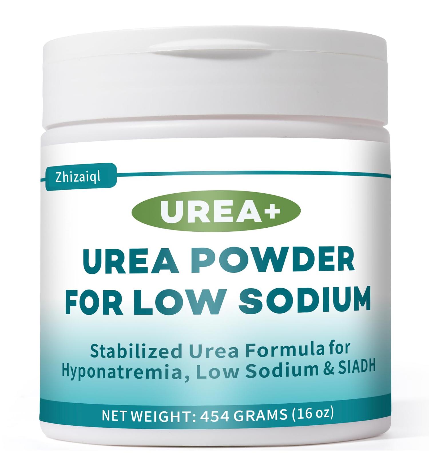 454g Stabilized Urea Powder for Hyponatremia Low Sodium & SIADH | USP-Grade Urea Powder Supports Healthy Sodium Balance Easy to Dissolve Pleasant Taste - Buy Online on GoSupps.com