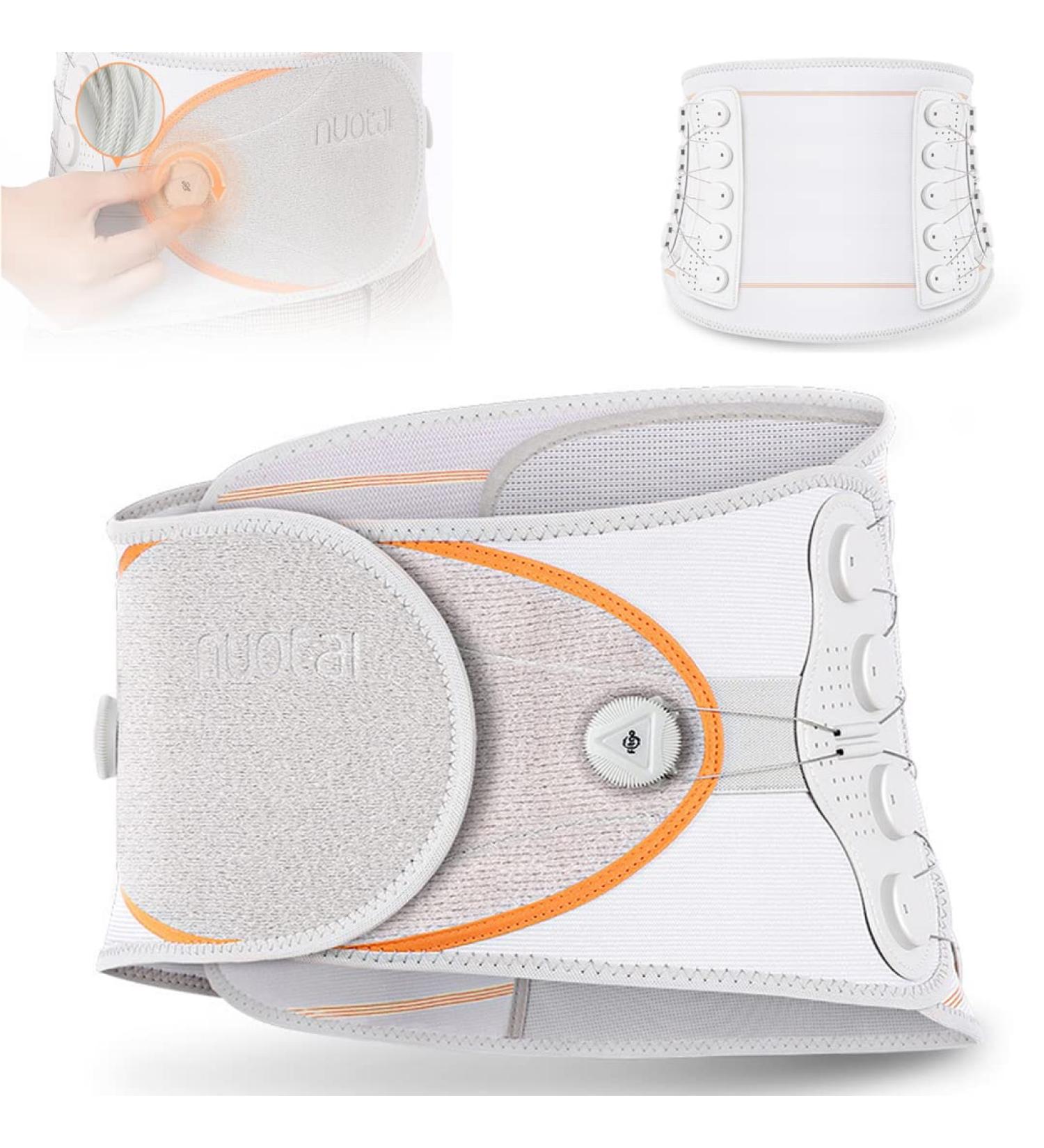 Medical Quality Back Support Belt | Lower Back Pain Relief for Men & Women | Anti-Slip Supportive Back Bandage - Buy Online on GoSupps.com