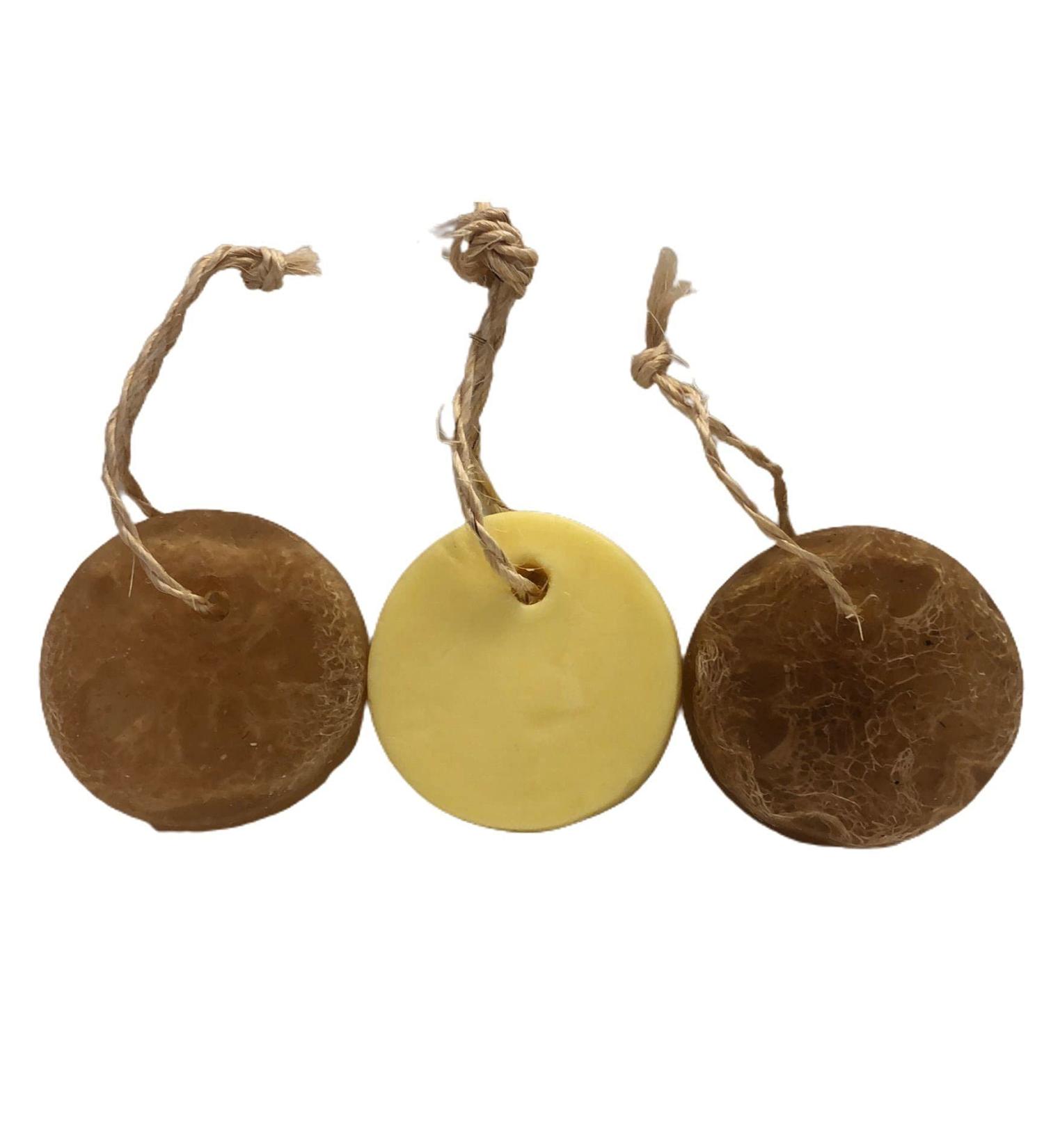 BeNat. Skin-Soothing Bar Set. 3-Pack. All-Natural Ingredients. Simple Safe & Effective Formula for Women & Men