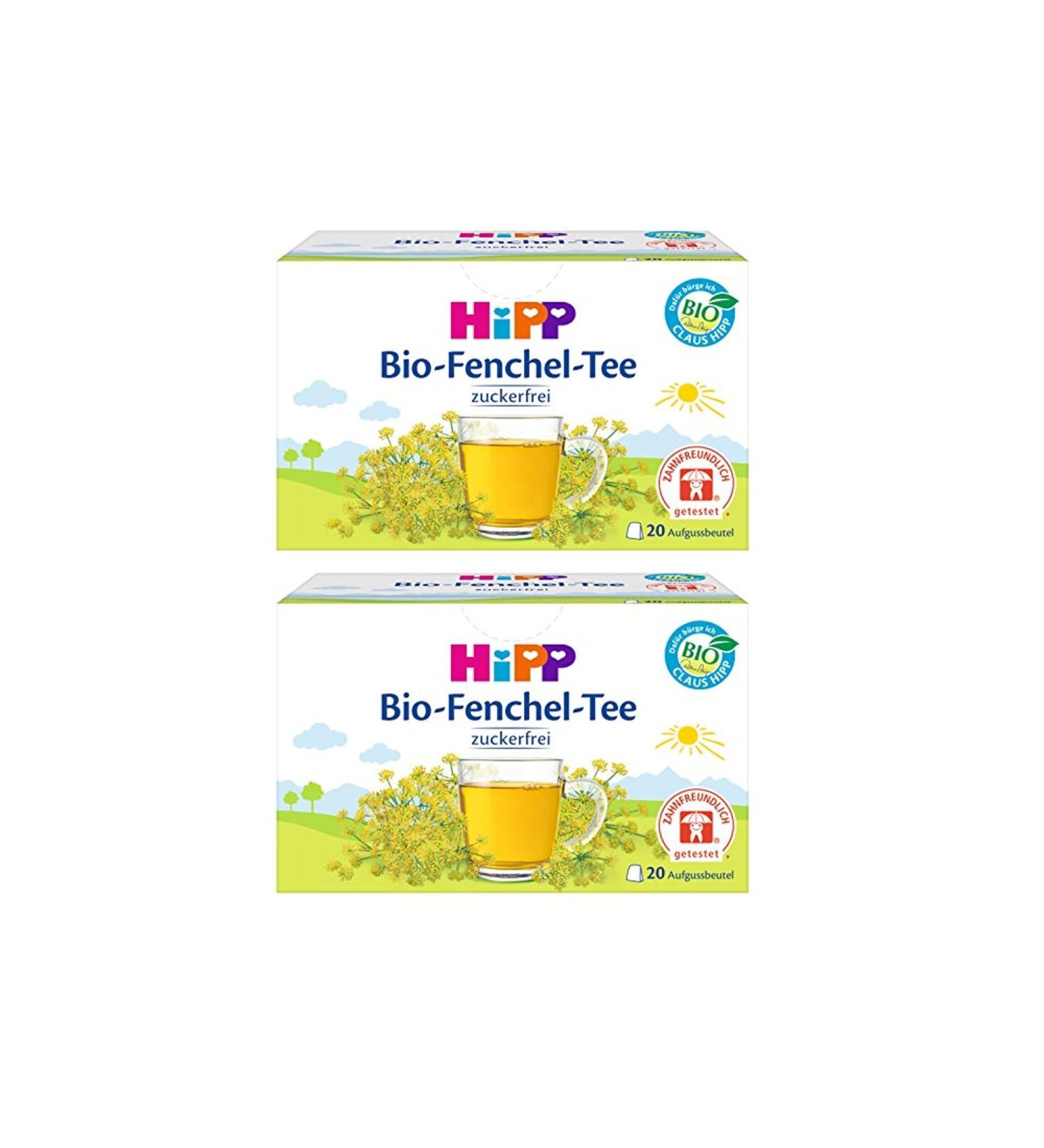 Fennel Tea for Babies 30g (20 Teabags x 1.5g). Pack of 2. - Buy Online on GoSupps.com