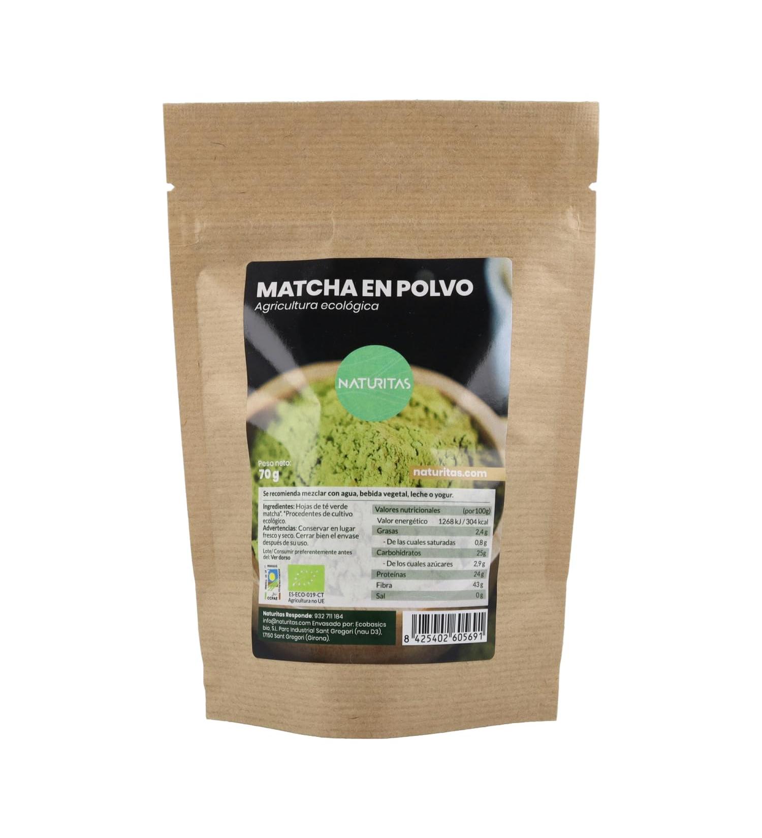 Naturitas Essentials Organic matcha powder 70 g Matcha