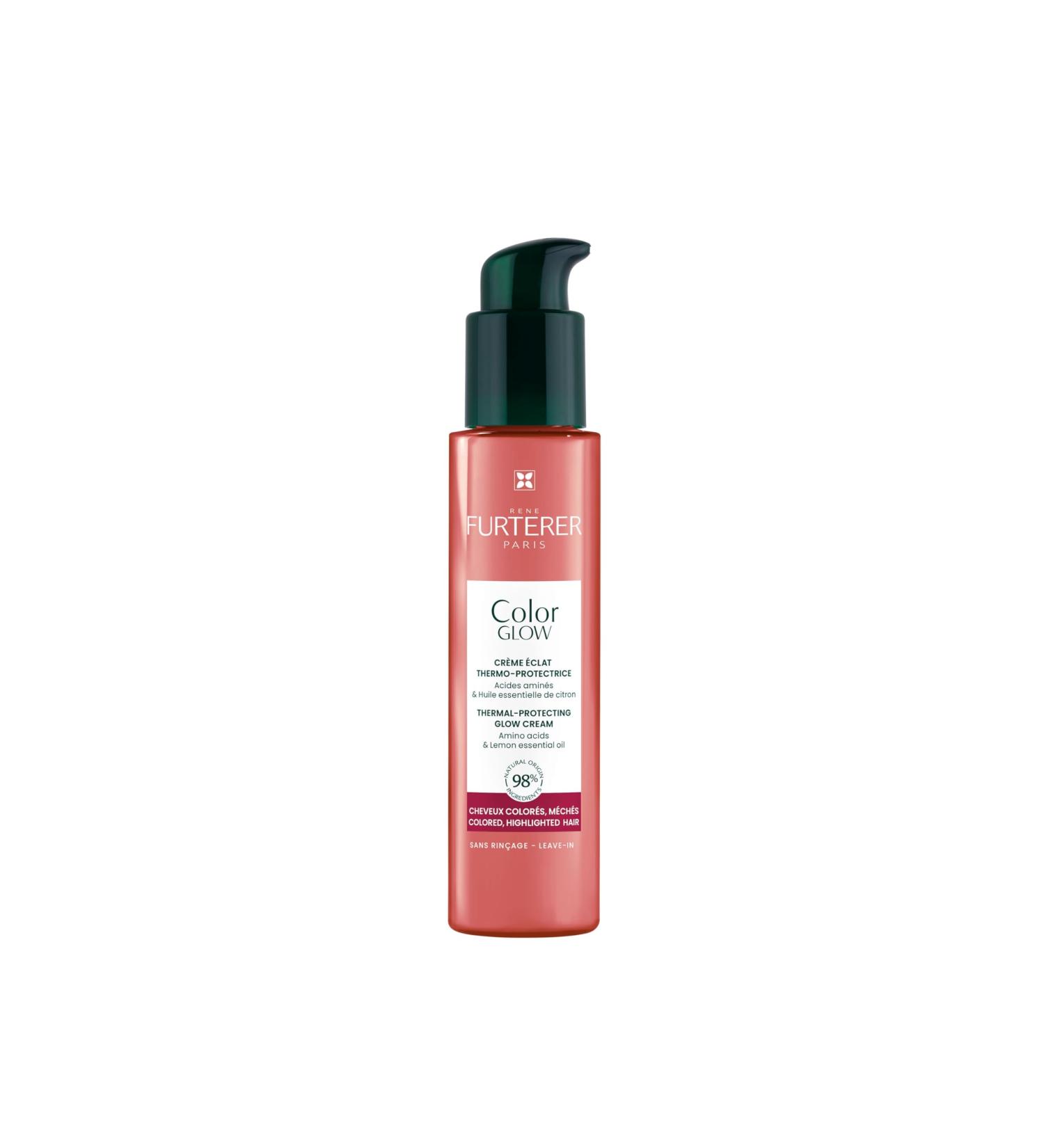 Ren Furterer - COLOR GLOW - Thermo-Protective Glow Cream - Moisturizing Shine Treatment for Colored Hair - 100ml - Buy Online on GoSupps.com