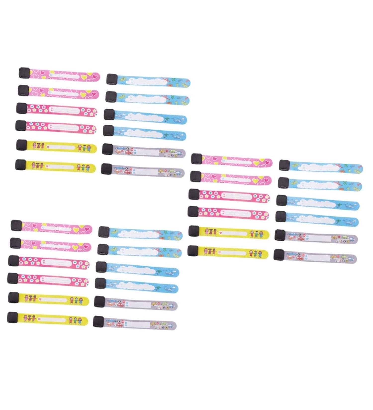 Stobok 72 STK Waterproof Cartoon Bracelets for Kids - Anti-Lost Hand Loop Jewelry Customizable Design - Perfect Gift for Children - Buy Online on GoSupps.com