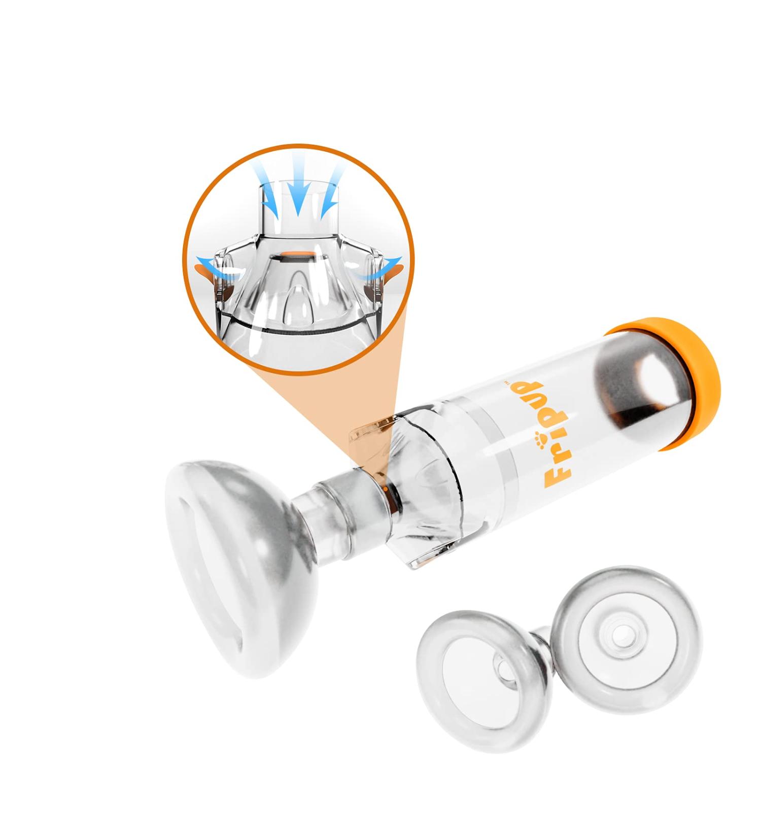 FriPuP Aerosol Chamber Inhaler Spacer for Dogs | Low-Resistance Inhalation & Exhalation Valve | Includes 2 Extra Masks - Buy Online on GoSupps.com