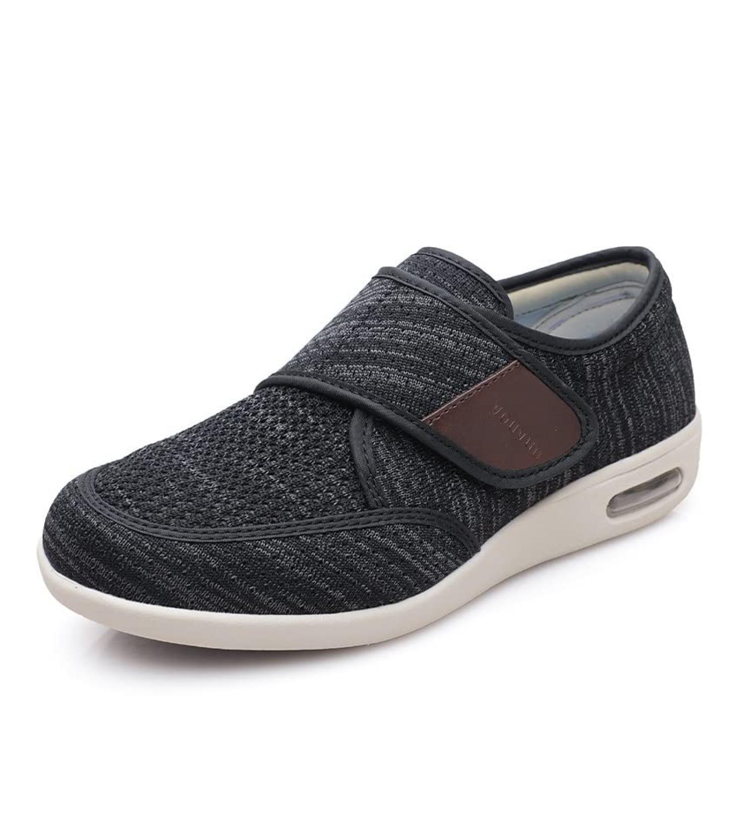 Diabetic Shoes for Elderly Men - Non-slip Air Cushion Bottom, Extra Wide Orthopedic Comfort Shoes - Perfect Gift for Healthier Aging Parents | Color: B - Buy Online on GoSupps.com