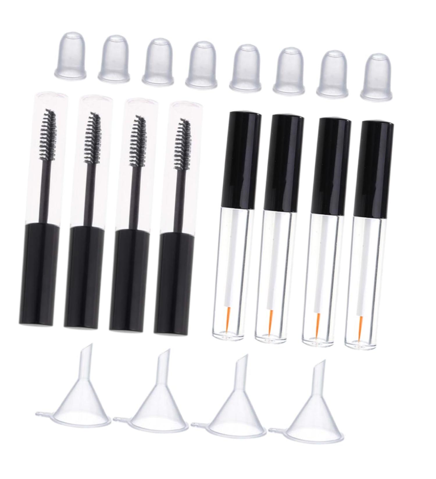 Angoily 1 Set Empty Eyelashes Eyelash Brush Tubes Empty Refillable Tubes Empty Eyeliner Bottle Empty Eyelash Tube Empty Mascara Tubes Empty Mascara Tube and Wand Cosmetic Containers - Buy Online on GoSupps.com