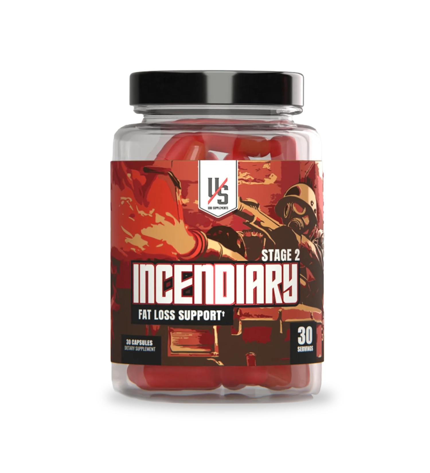 UXO Supplements Incendiary Stage 2: MitoBurn , Pills That Support Weight Loss/Fat Loss, Keto-Diet Friendly, Appetite Suppressent, Upgrade Energy & Workout Performance, 30 Capsules - Buy Online on GoSupps.com