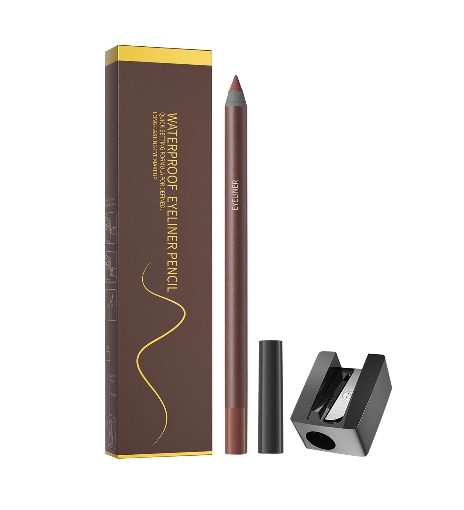 Dioeazh Eye PencilGel Eye Pencil with Sharpener Long Lasting Liquid Makeup Liner for Women Daily Use 3chocolate - Buy Online on GoSupps.com