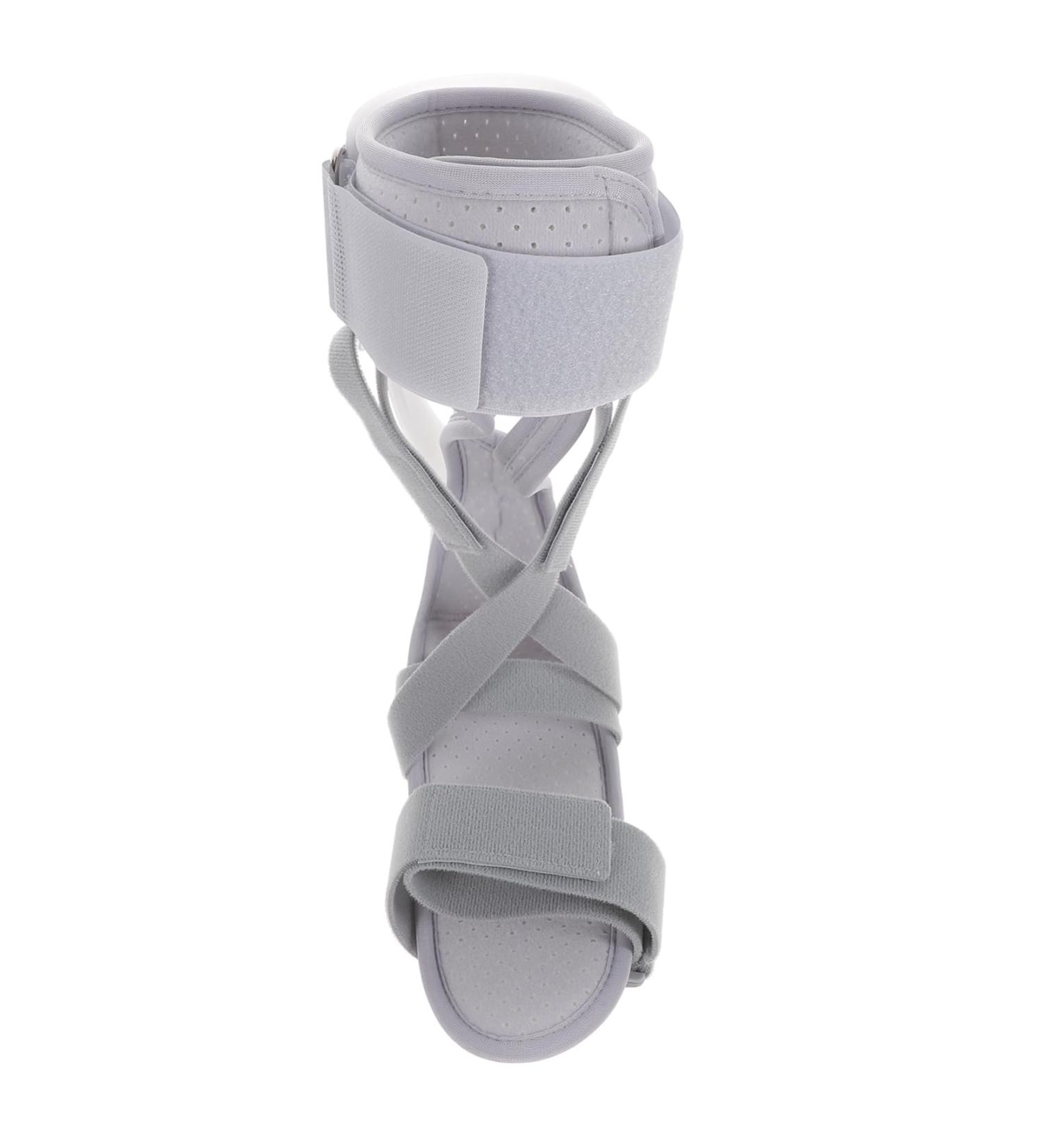 FRCOLOR Foot Immobilizer Drop Foot Brace - Ankle Support Breathable AFO Splint for Men - PVC White Foot Support for Plantar Fasciitis & Household Use - Buy Online on GoSupps.com