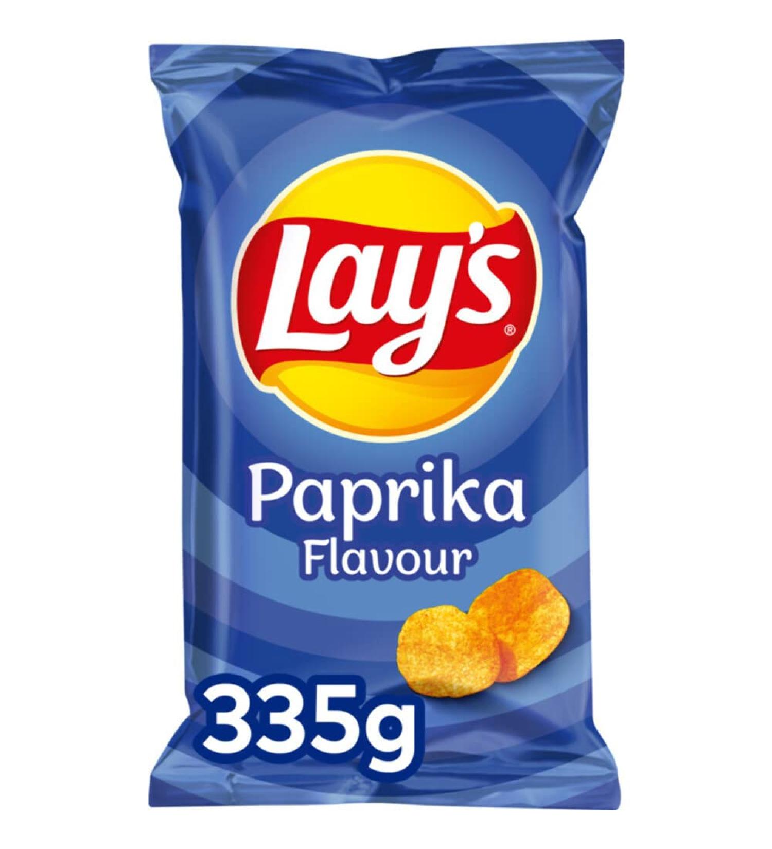 Lay's Chips Paprika Party - Paquet XXL - Chips am ricaines - 334 5 g au total