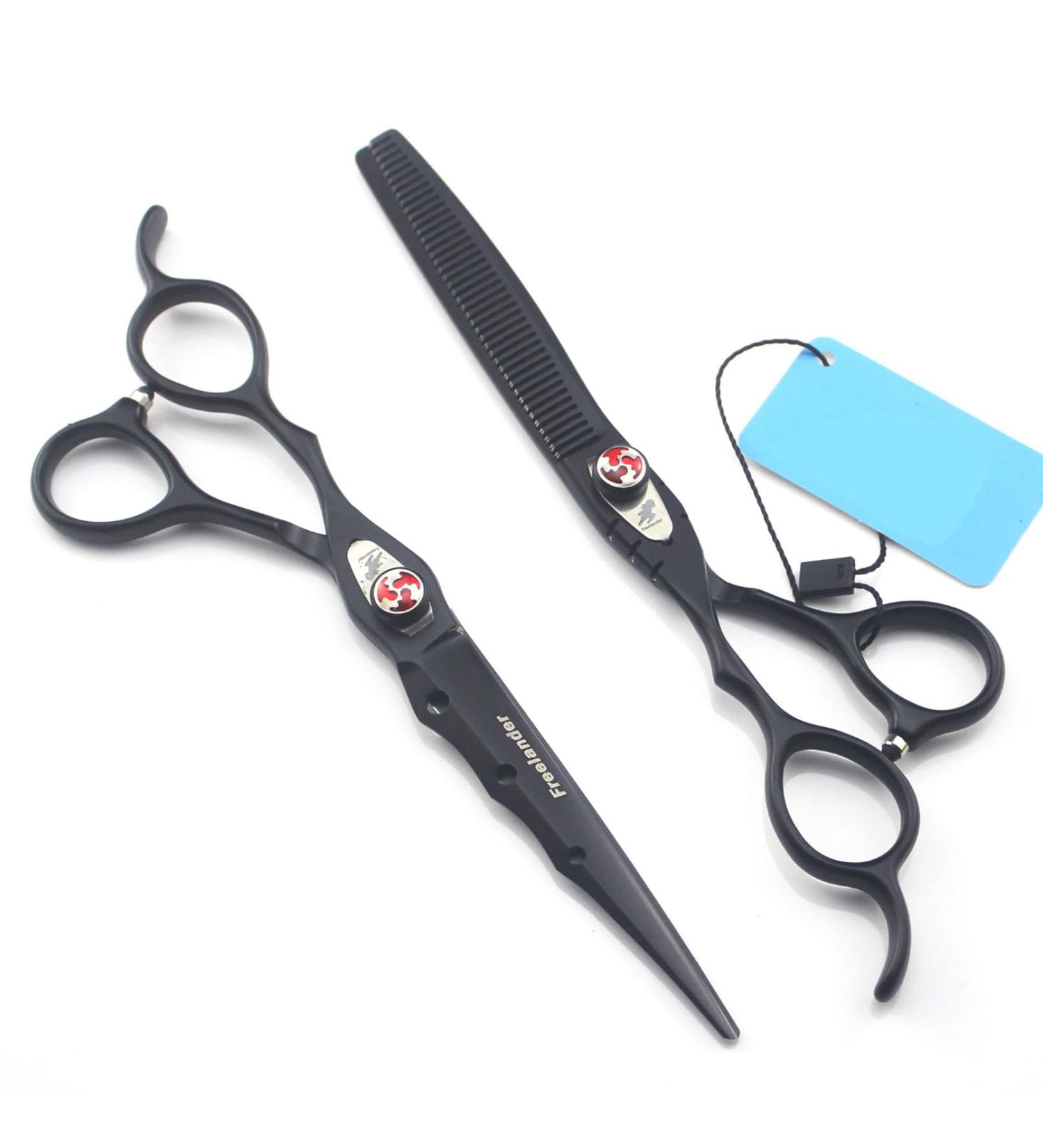 Barber Scissors 7 Inch Steel Left Hand Barber Scissors Thinning Shears Hairdressing Scissors 2024 - Buy Online on GoSupps.com