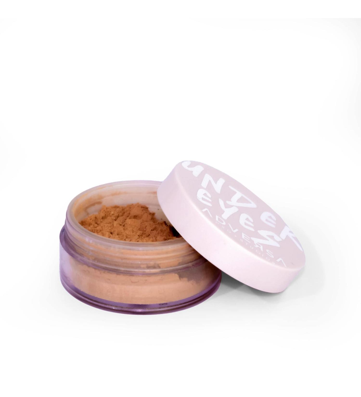 ADVERSA Under Eye Translucent Powder 0.10oz - Face Makeup Setting Powder with Hyaluronic Acid & Vitamin E - Vegan & Cruelty-Free Sweet Caramel Shade - Buy Online on GoSupps.com