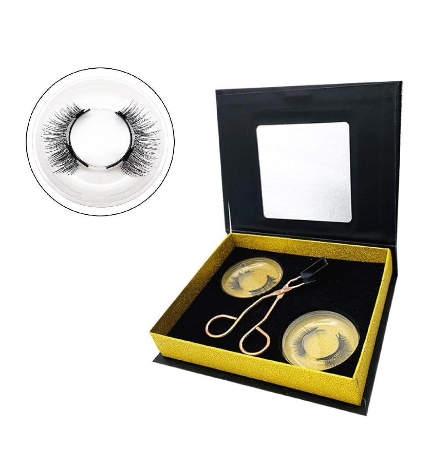 Magnetic Eyelashes Without Eyeliner Magnetic Eyelashes W/Applicator Natural Look Magnetic Lashes No Glue-No Liner Magnetic Eyelashes Without Eyeliner Or Glue-natural Look Reusable False Lashes 3d - Buy Online on GoSupps.com