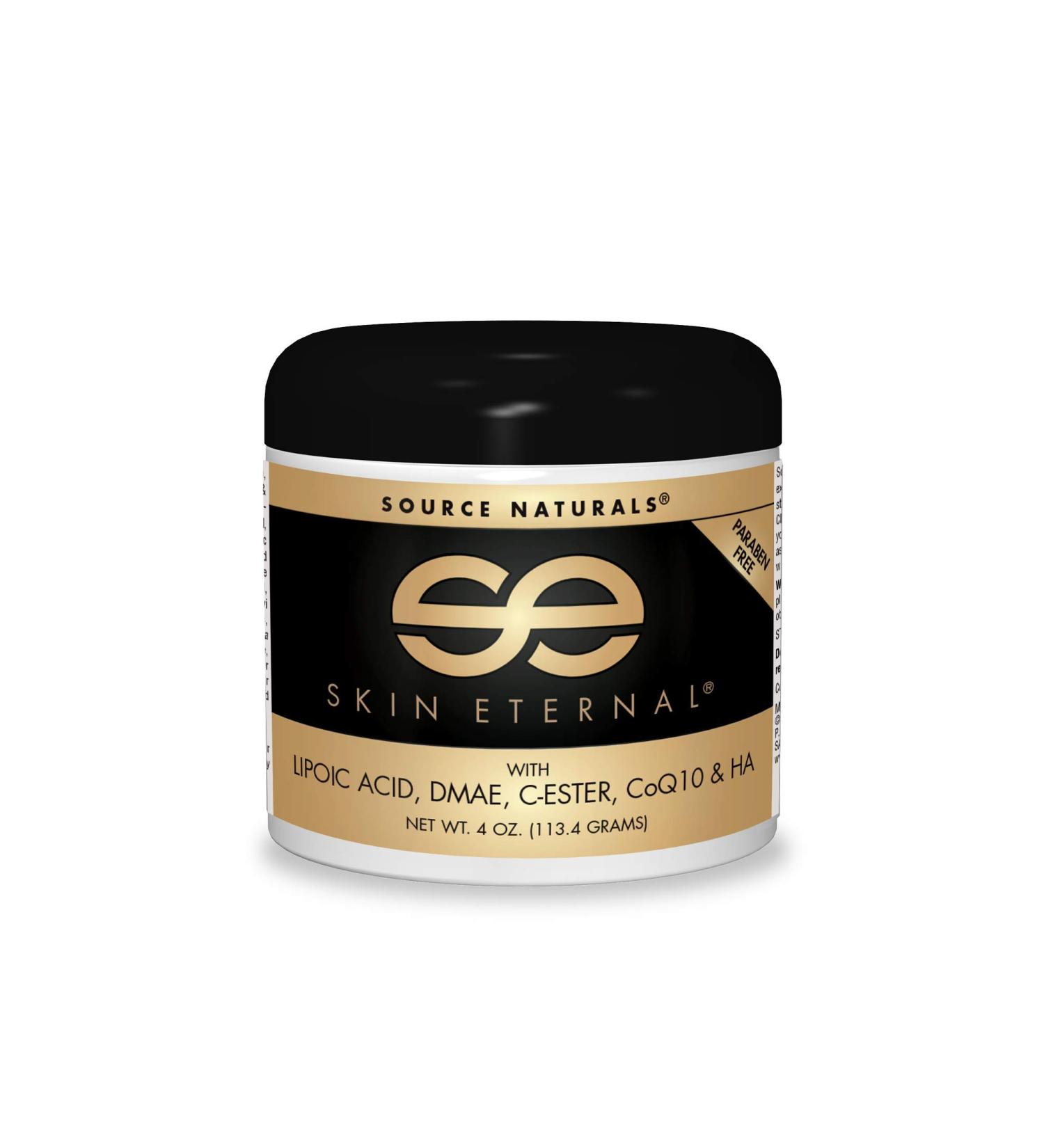 Source Naturals Skin Eternal Cream 4 oz - Anti-Aging Moisturizer for Youthful Skin - Buy Online on GoSupps.com