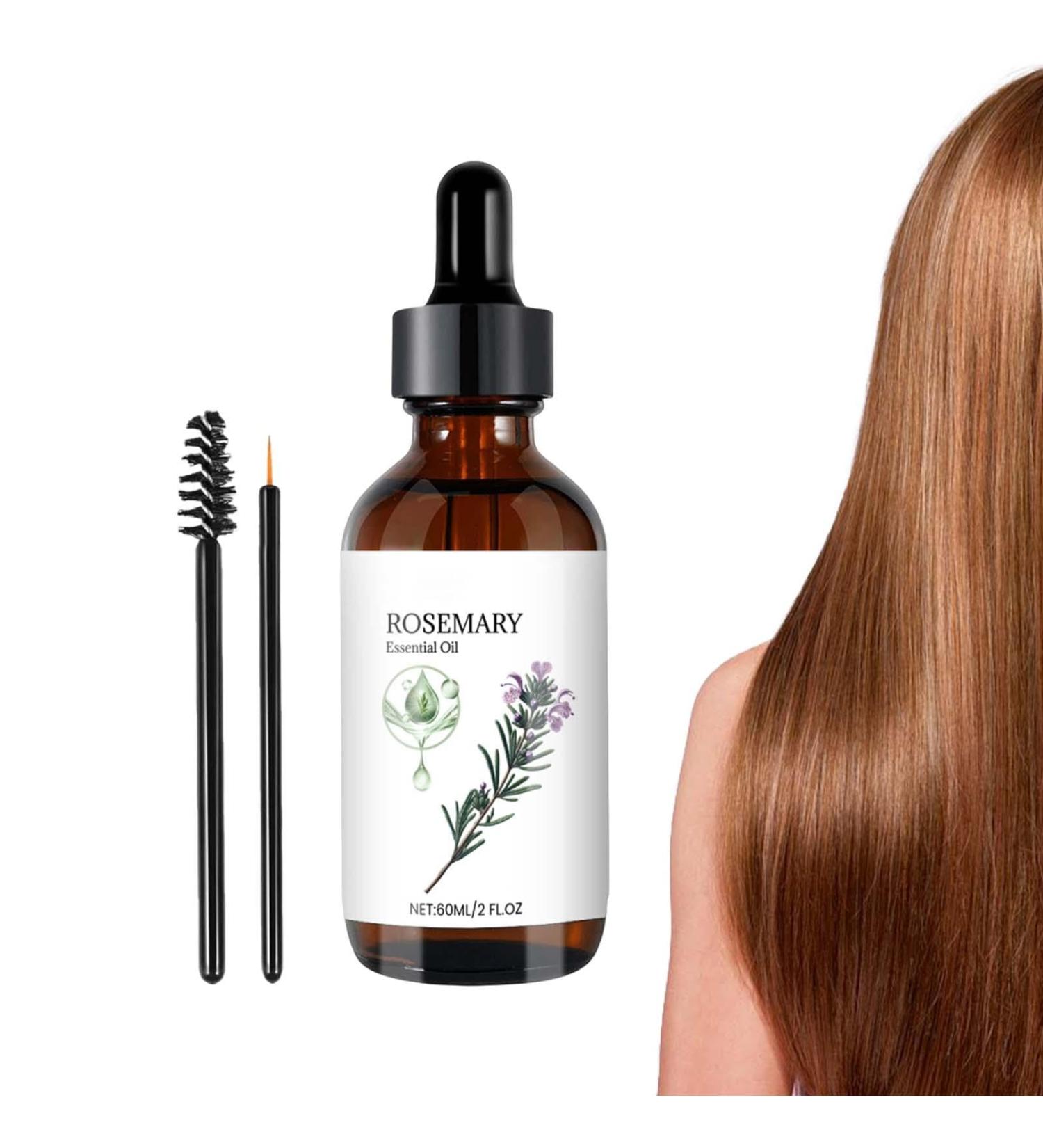Rosemary Hair Oil Natural Hair Oils For Hair Growth Hair Growth Oil For Women Rosemary Oil For Hair Growth 60ml For Thin Hair - Buy Online on GoSupps.com