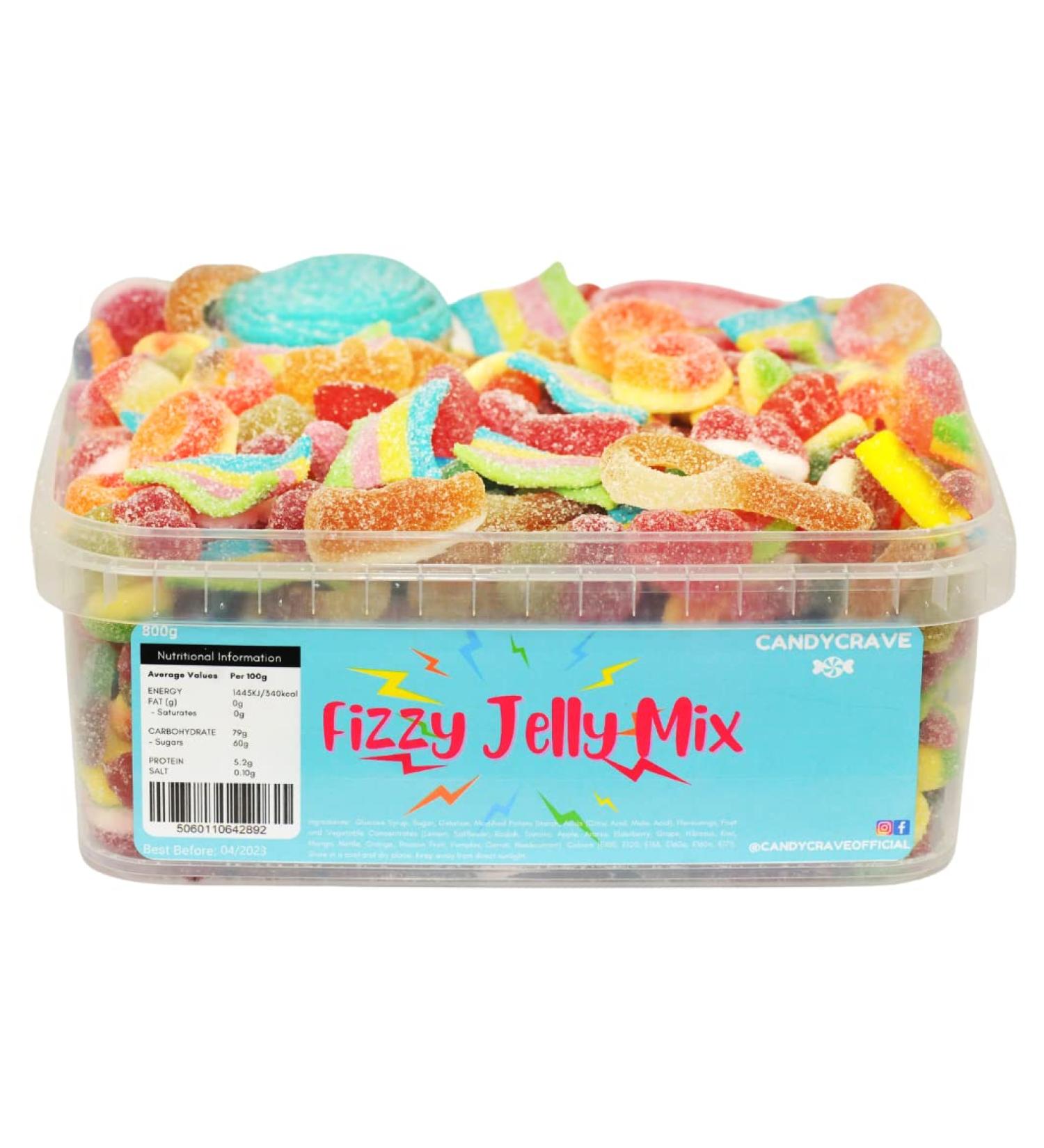 Candycrave Fizzy Jelly Mix 600g