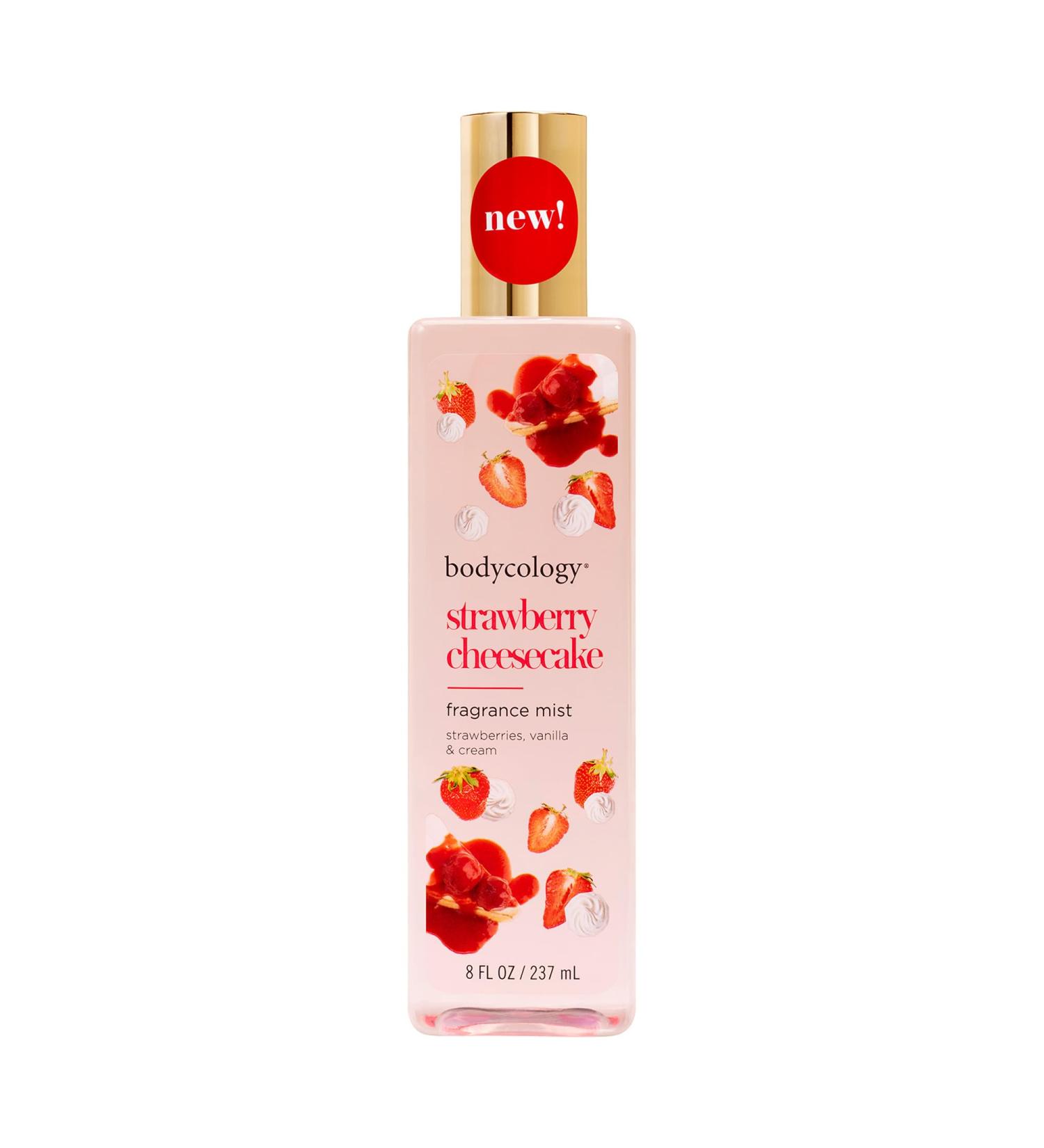 Bodycology Strawberry Cheesecake for Women - 8 oz Fragrance Mist - Buy Online on GoSupps.com