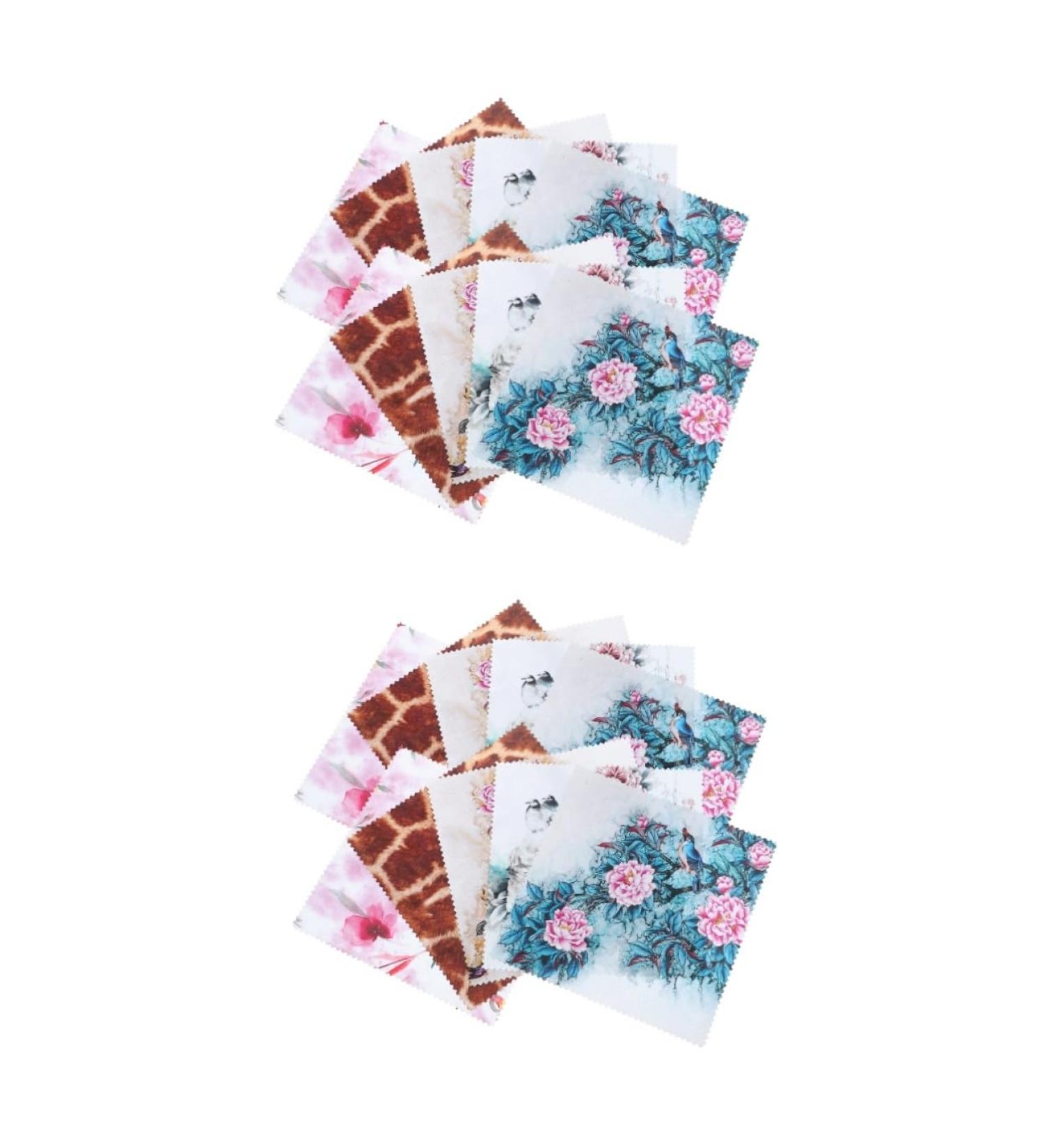 Uonlytech 20 Pcs Superfine Fiber Glasses Cleaning Cloth - Sunglasses & Eyeglass Cleaner for Lenses & Screens - Premium Microfiber Cloths for Optimal Cleaning - Buy Online on GoSupps.com