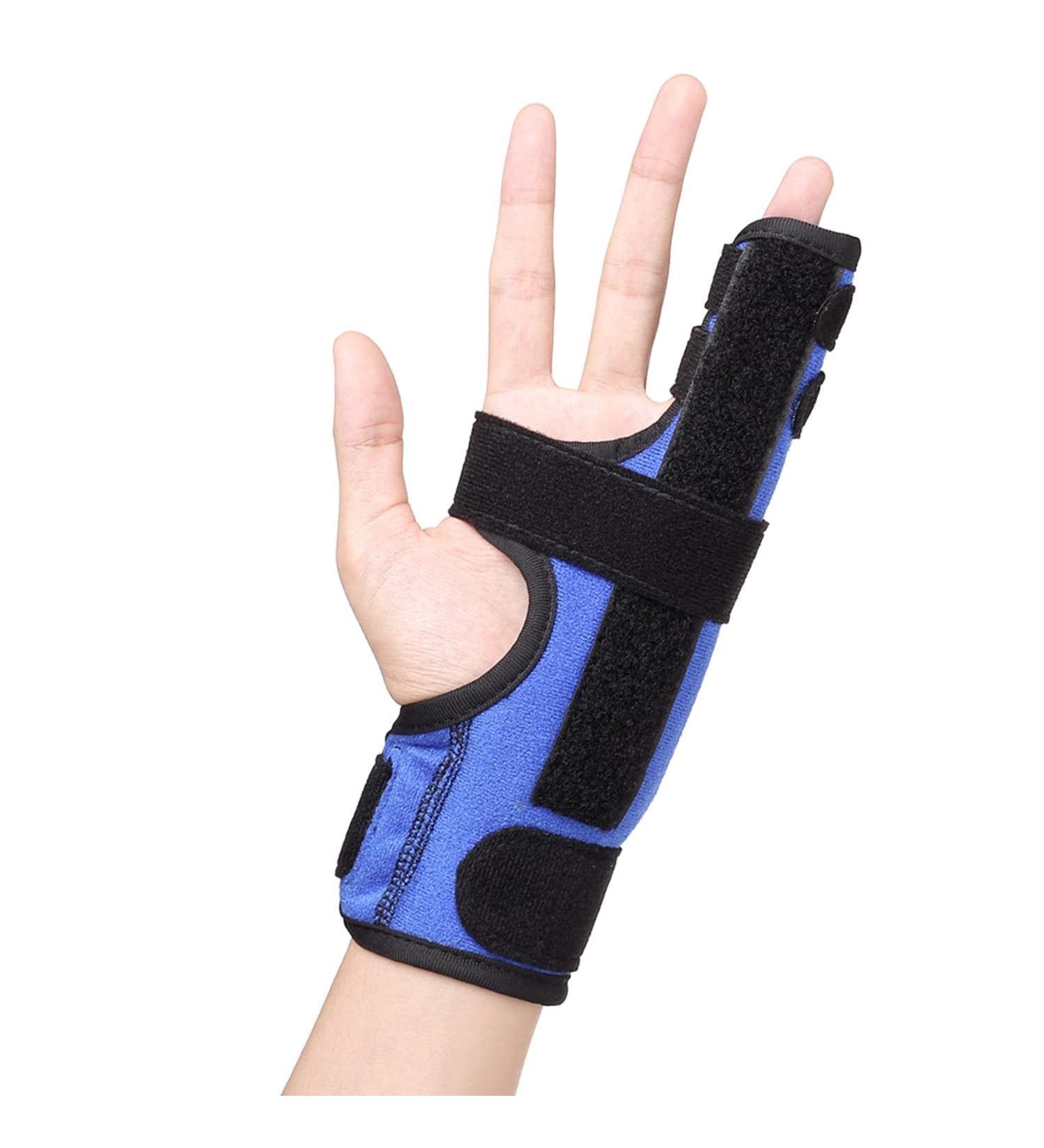 Pinky Finger Splint - Adjustable Hand Brace for Boxer's Fracture & Arthritis Pain Relief - Fits Left or Right Hand - Size S/M - Buy Online on GoSupps.com