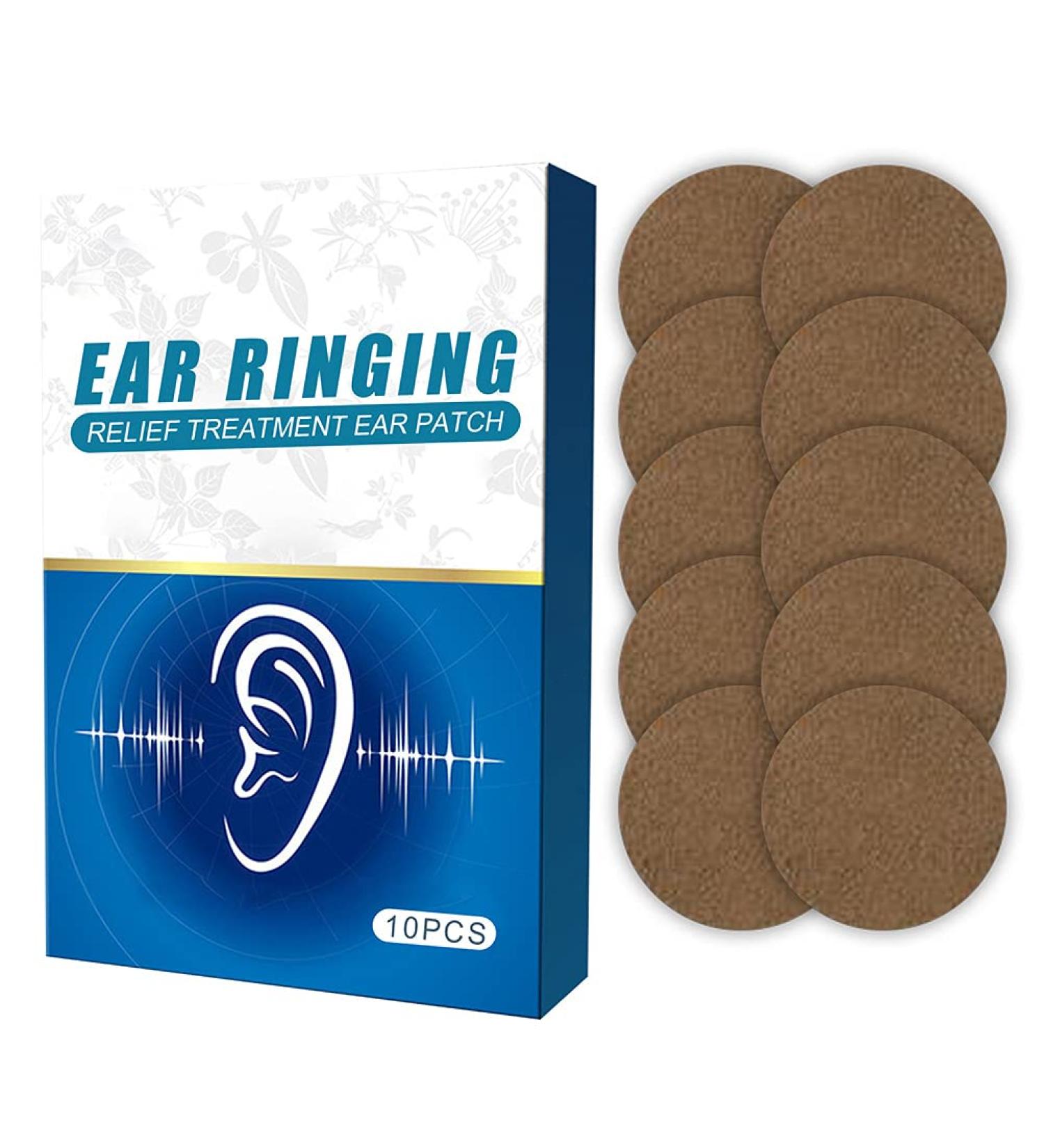 Zhongdawei Tinnitus Ear Patches - 10 Natural Plant Stickers for Hearing Protection & Health Care - Buy Online on GoSupps.com