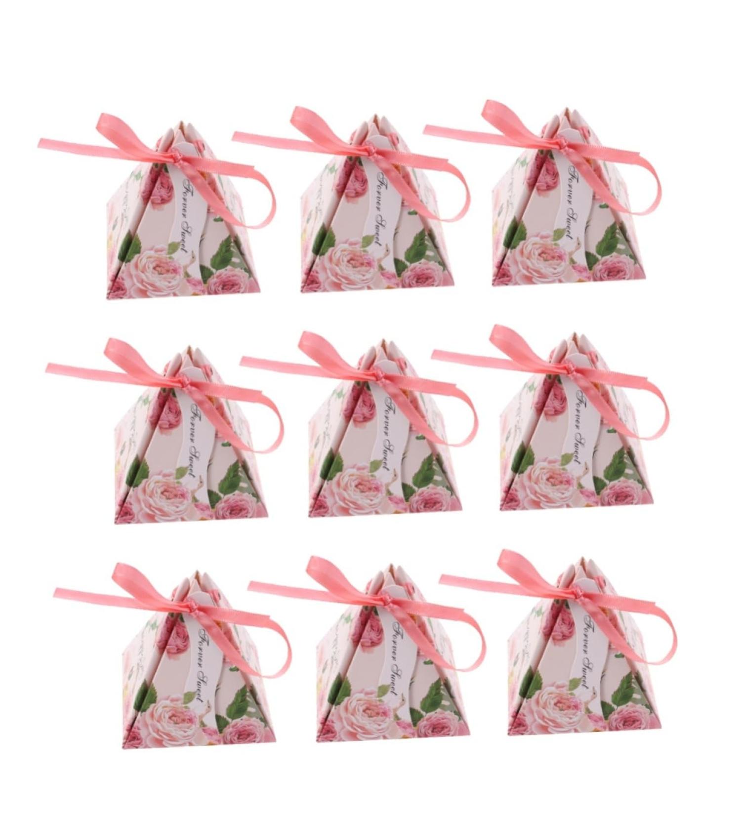 ERINGOGO Chocolate Packaging 24 Pcs Gift Ribbon Gift Box Wedding Supplies Bride Valentines Plushie - Buy Online on GoSupps.com