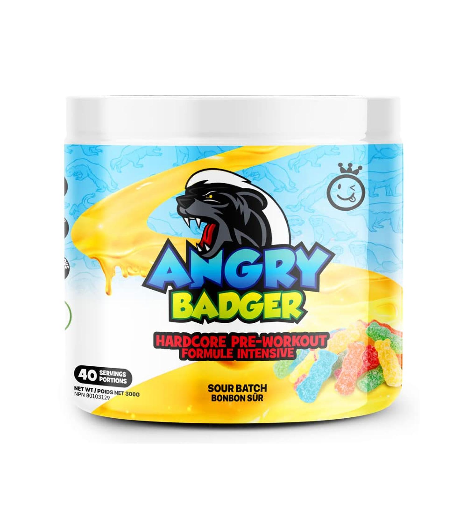 Yummy Sports Pre-Workout Powder - Workout Supplements Powder for Clean Energy Boost and Focus - Preworkout Energy Drink Powder for Women & Men - 300gm 40 Servings - Sour Batch - Buy Online on GoSupps.com