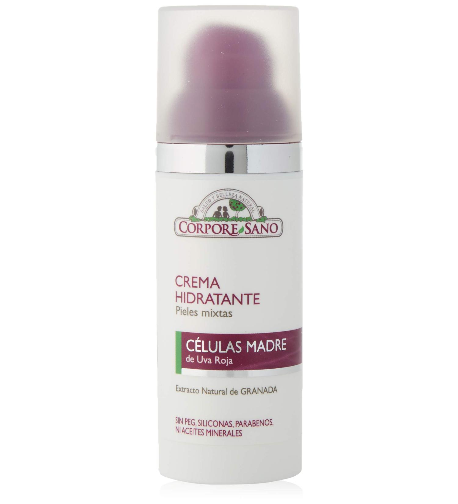 STEM CELLS Moisturizing Cream with Pomegranate Extract for Combination Skin | No PEGs Silicones Parabens or Mineral Oils | 50ml - Shop Internationally - Buy Online on GoSupps.com