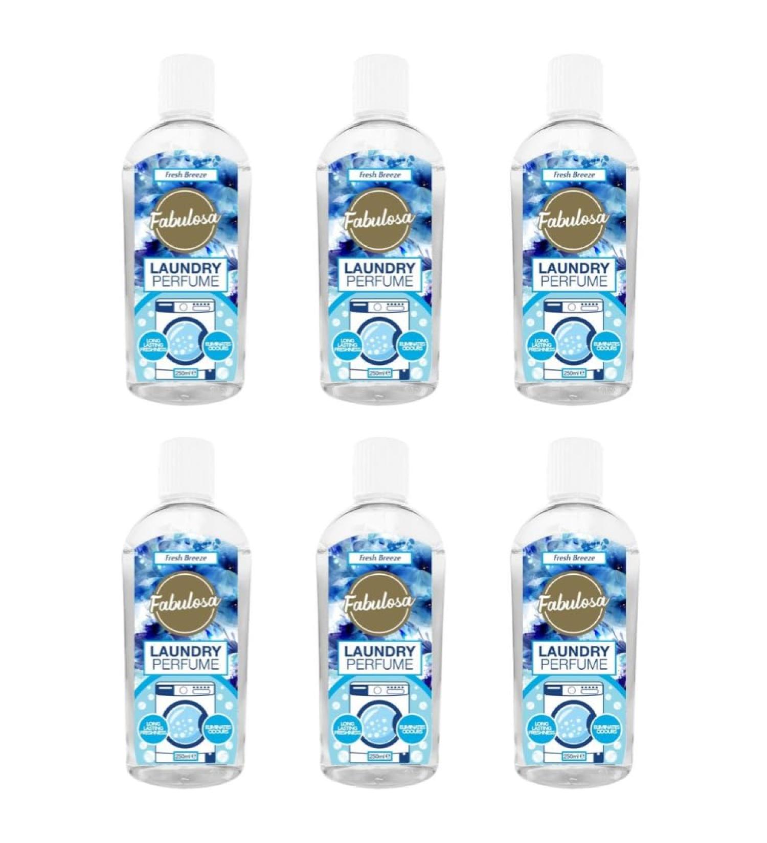 Fabulosa Laundry Perfume Fresh Breeze 250mlX6 | 2Pk Laundry Balls - Buy Online on GoSupps.com