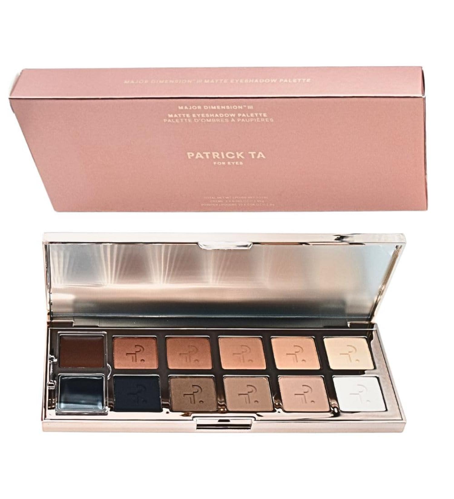 Buy PATRICK TA Major Dimension III Matte Eyeshadow Palette - International Shipping Available - Buy Online on GoSupps.com