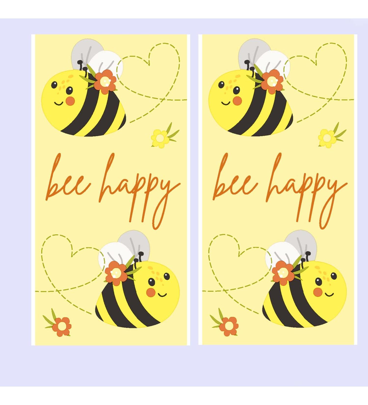 20 handkerchiefs Bee Happy/Bee (2x10)
