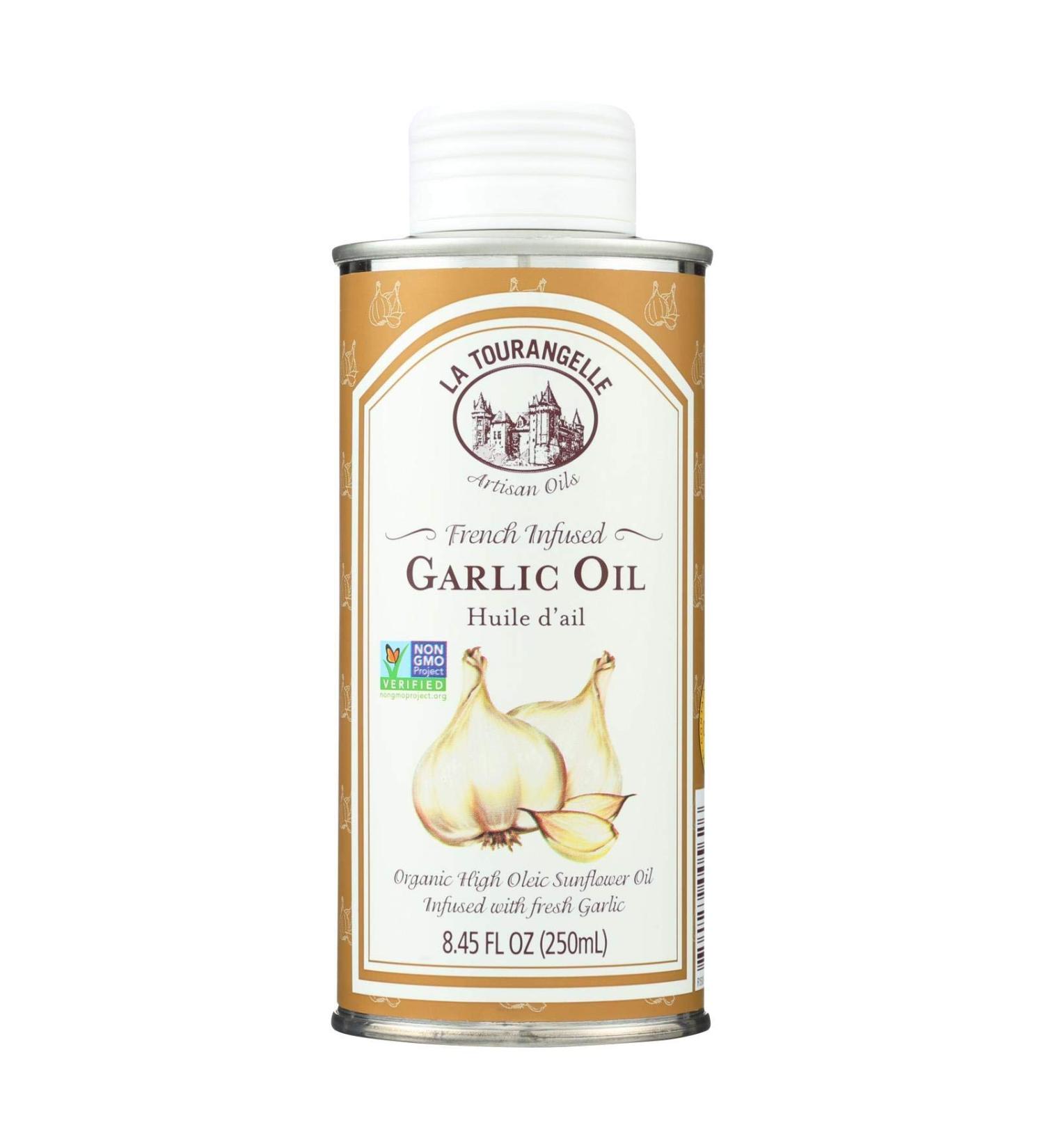 Buy La Tourangelle French Garlic Oil 8.45 fl oz | Gourmet Infused Oil for Cooking & Dipping - Buy Online on GoSupps.com