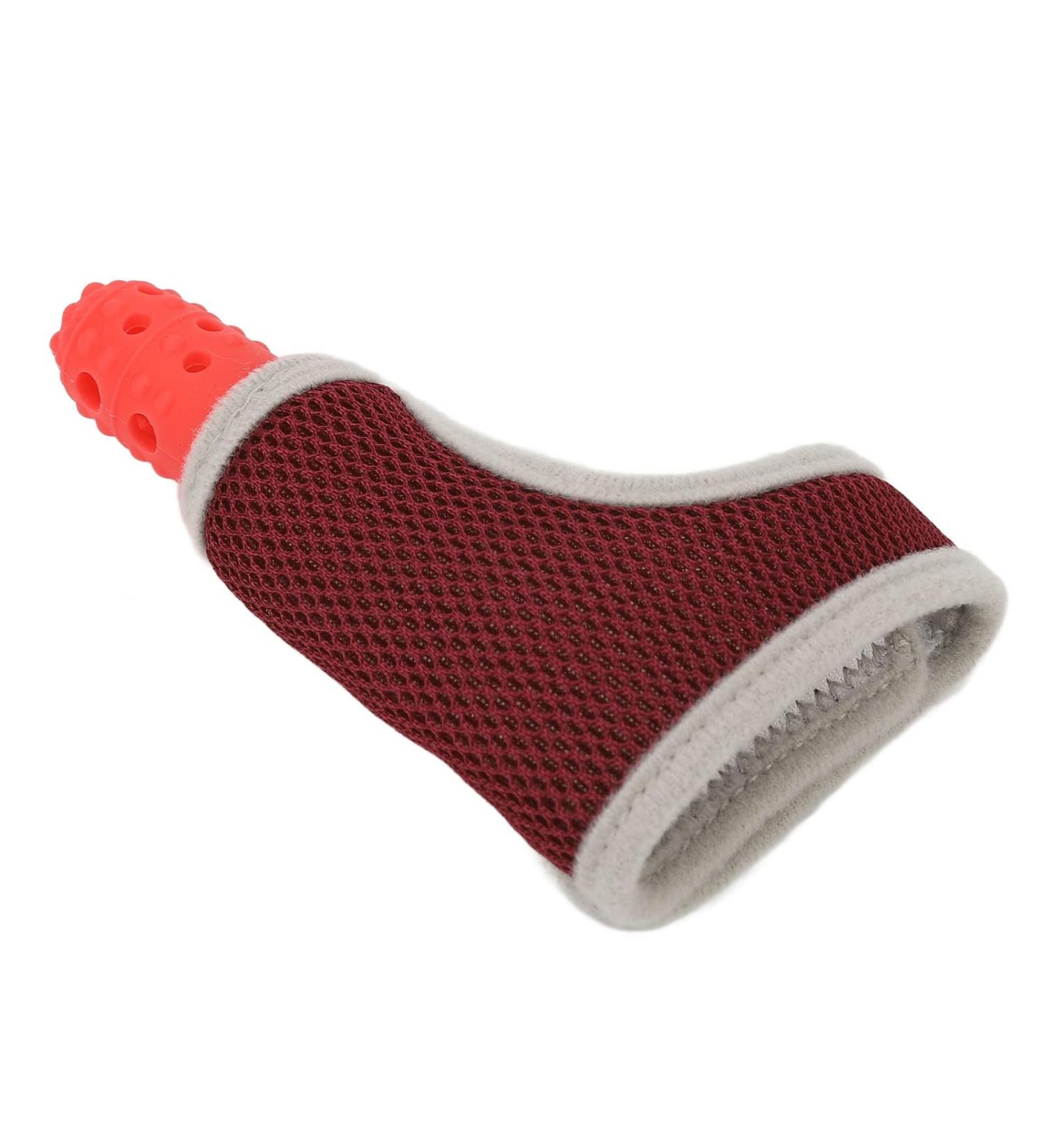 Baby Duvet Suction Finger Protection | Silicone Finger Guard for Toddlers with Breathable Wrist Band | Prevent Thumb Sucking - Buy Online on GoSupps.com